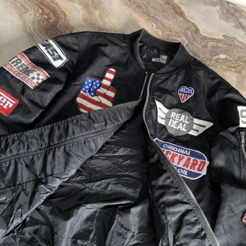Moschino 2000s LOVE MOSCHINO BOMBER Size US M / EU 48-50 / 2 - 10 Thumbnail
