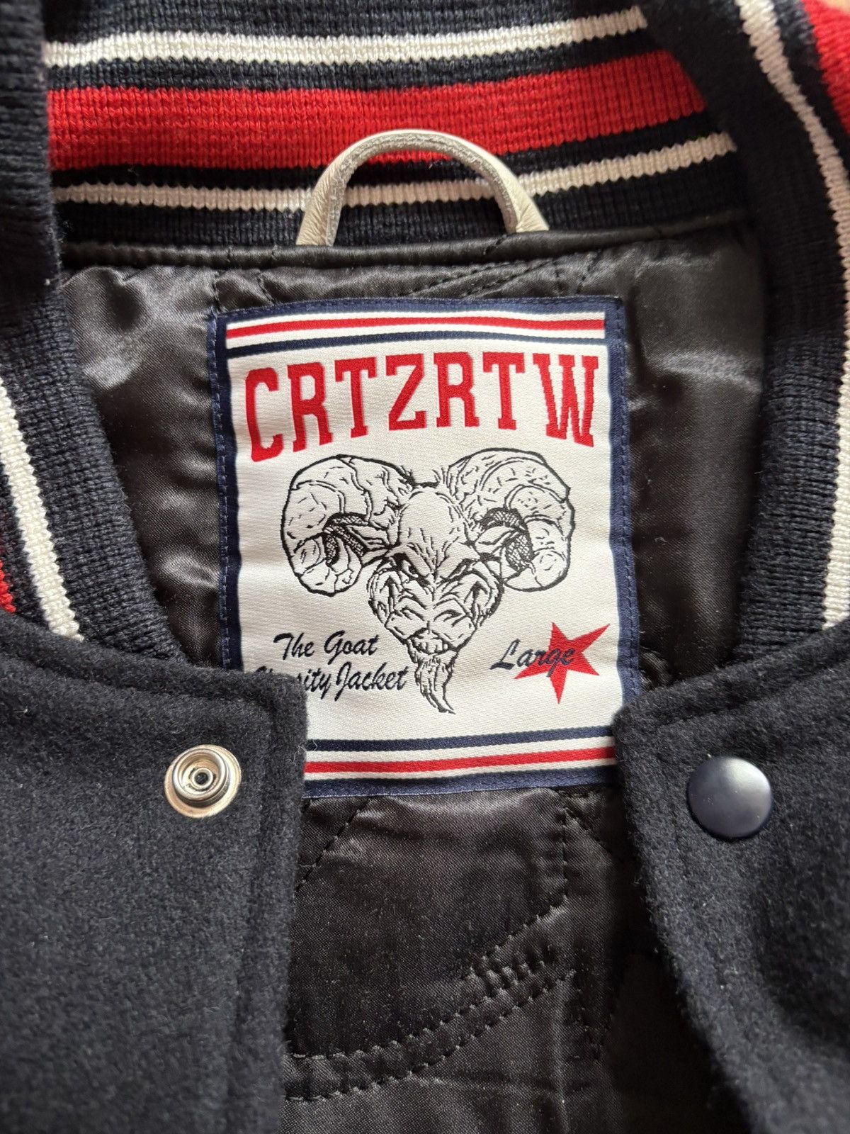 Corteiz Corteiz Goat Varsity Jacket Navy Size US L / EU 52-54 / 3 - 5 Thumbnail