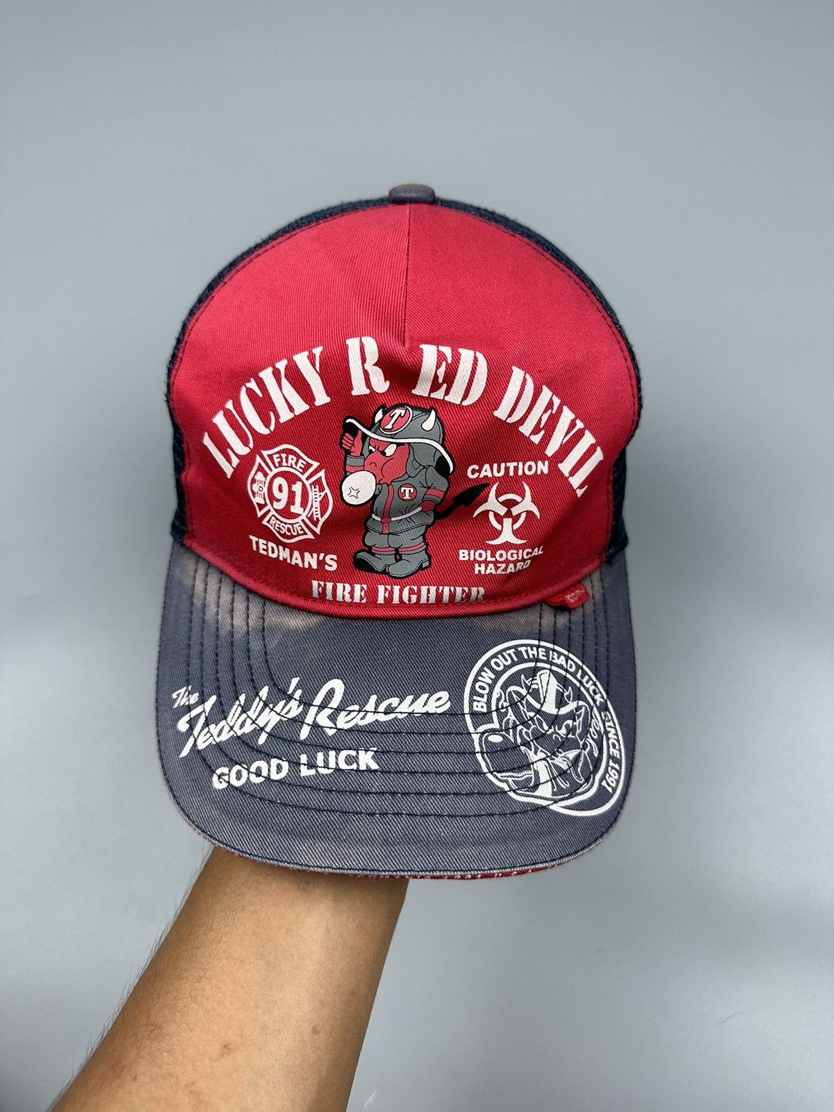 Japanese Brand × Tedman Vintage Ted Company Devil’s Company Hat Size ONE SIZE - 1 Thumbnail