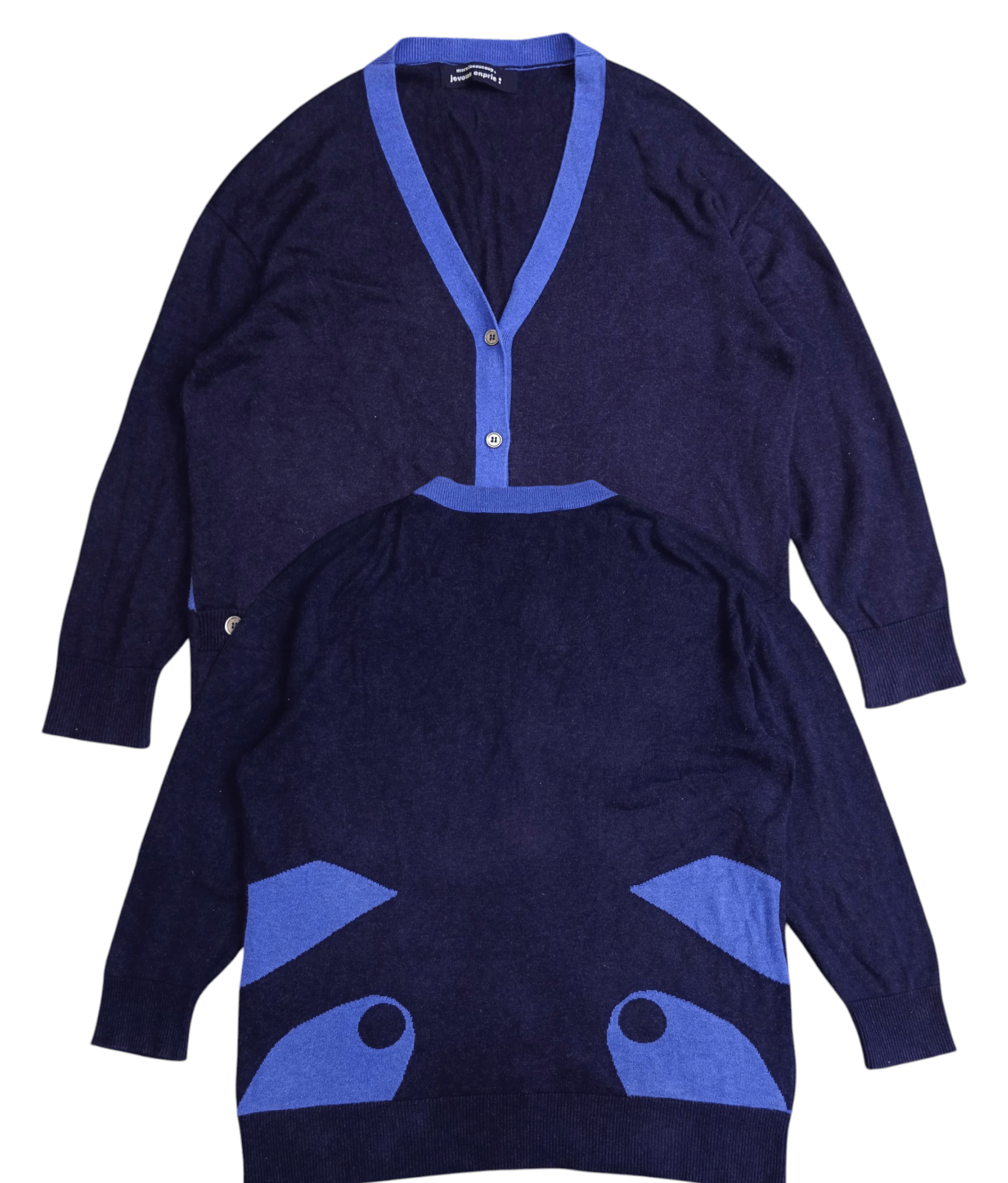 Issey Miyake × mercibeaucoup ISSEY MIYAKI MERCIBOUCOUP CARDIGAN KNIT Size US M / EU 48-50 / 2 - 1 Thumbnail