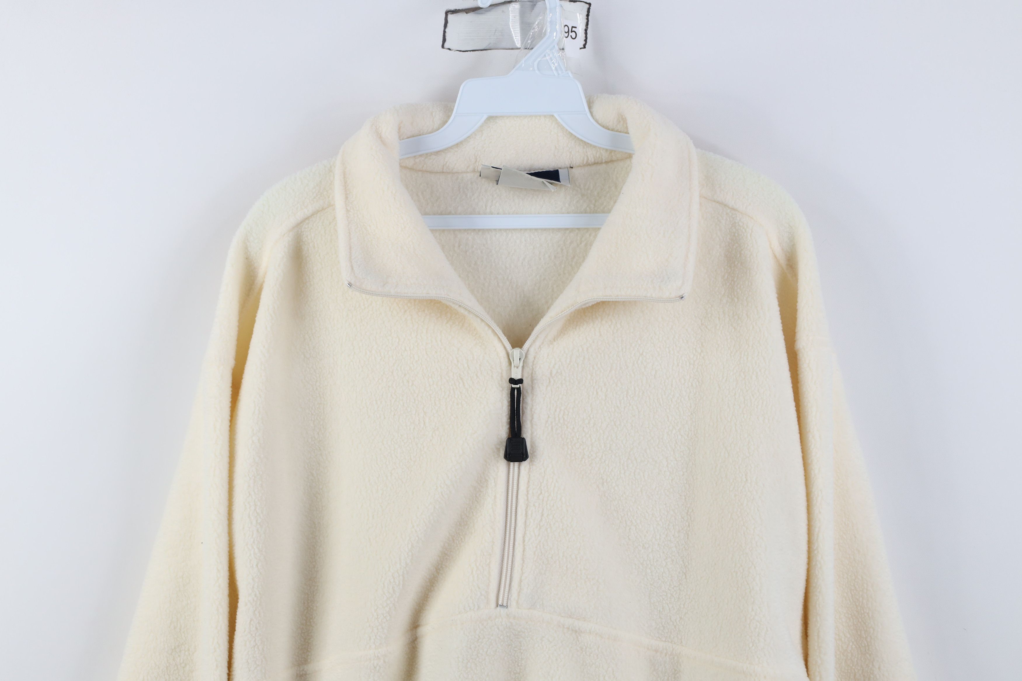 Vintage Vintage 90s Streetwear Half Zip Fleece Pullover Sweater Size US L / EU 52-54 / 3 - 2 Thumbnail
