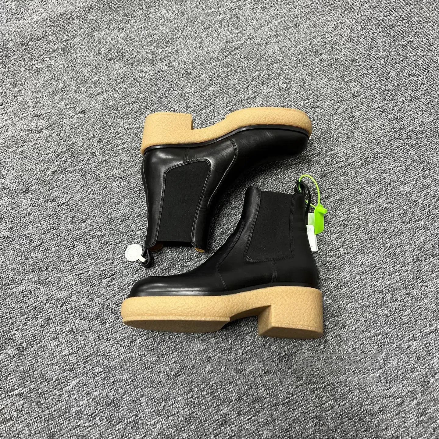 Hermes Hermes Raw rubber sole Chelsea boots| Size US 6.5 / IT 36.5 - 4 Thumbnail