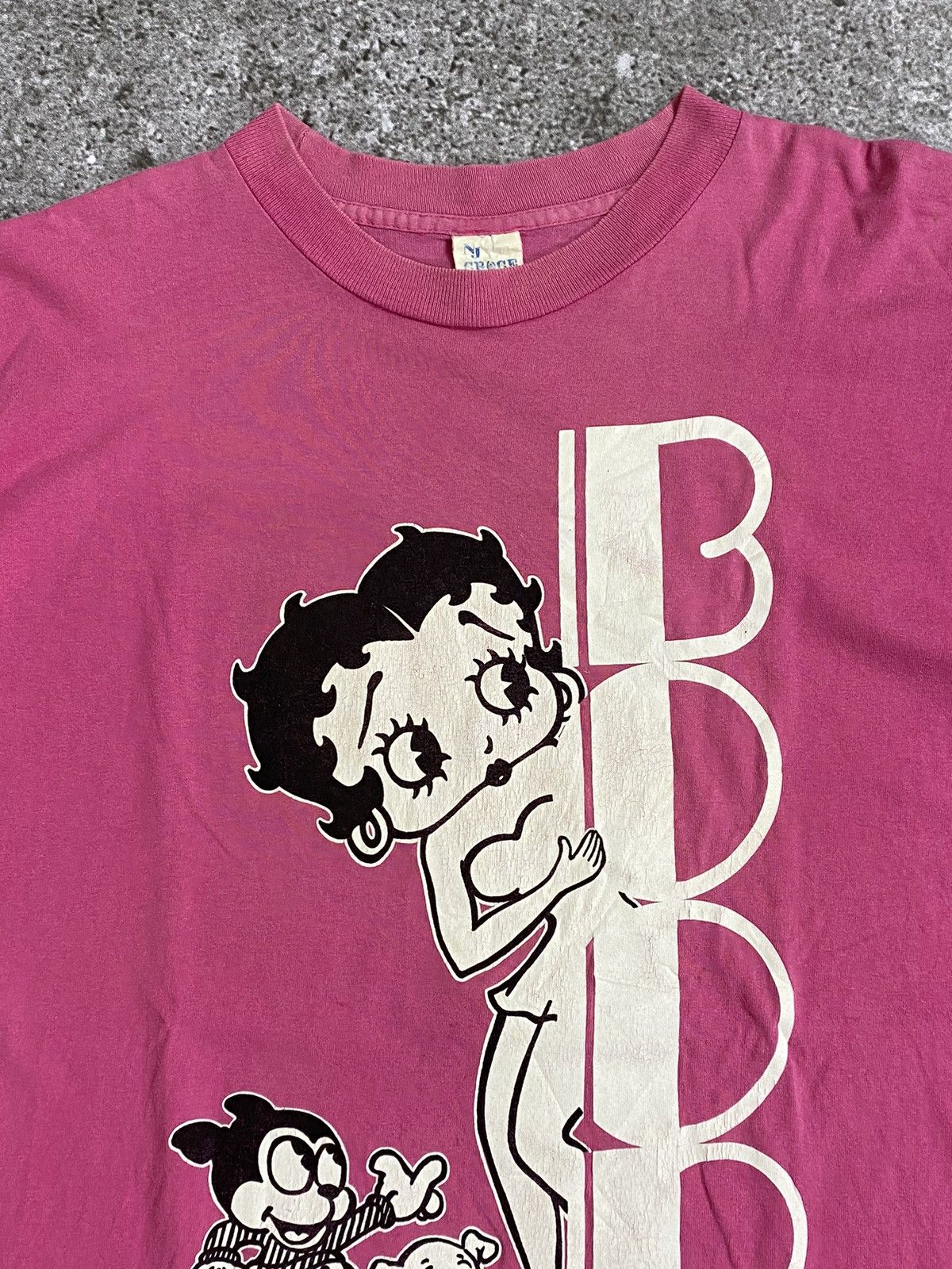 Vintage Vintage Betty boop 1989 t shirt Size US L / EU 52-54 / 3 - 3 Thumbnail