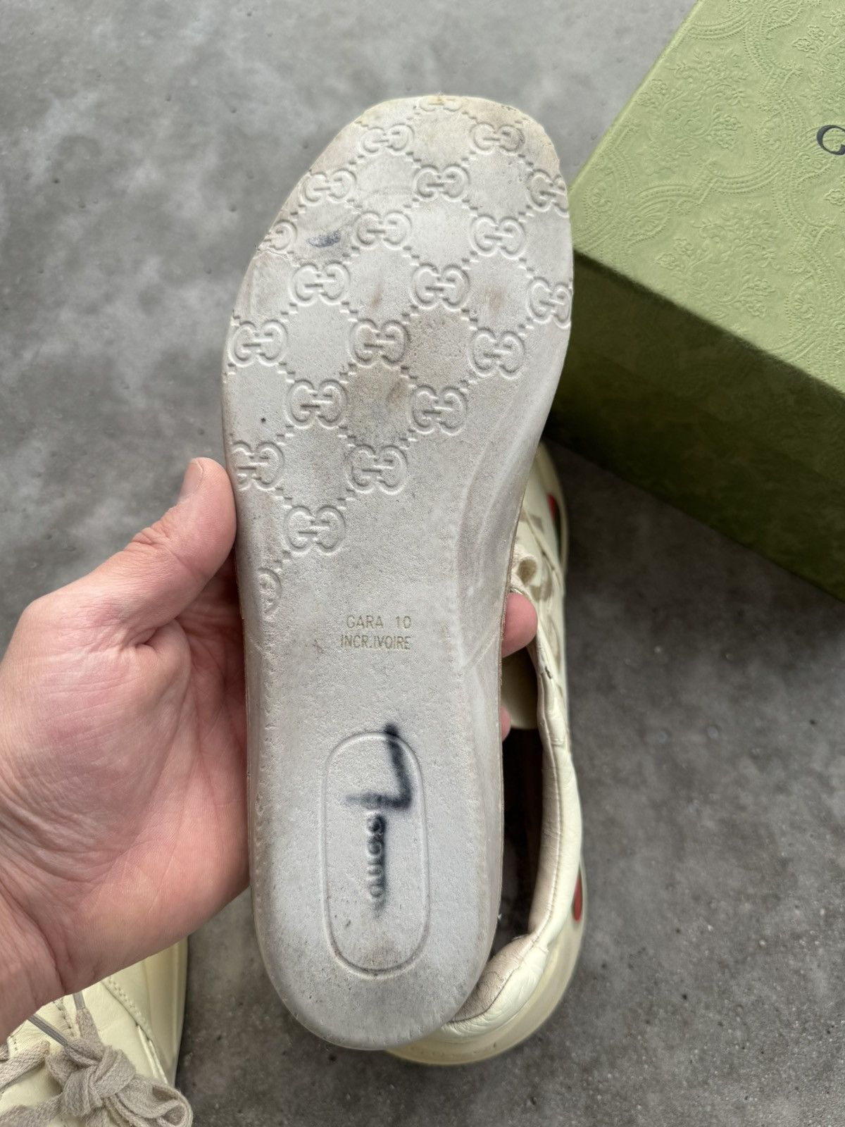 Designer × Gucci Gucci Rython Trainers gucci vintage logo Size US 10.5 / EU 43-44 - 11 Thumbnail