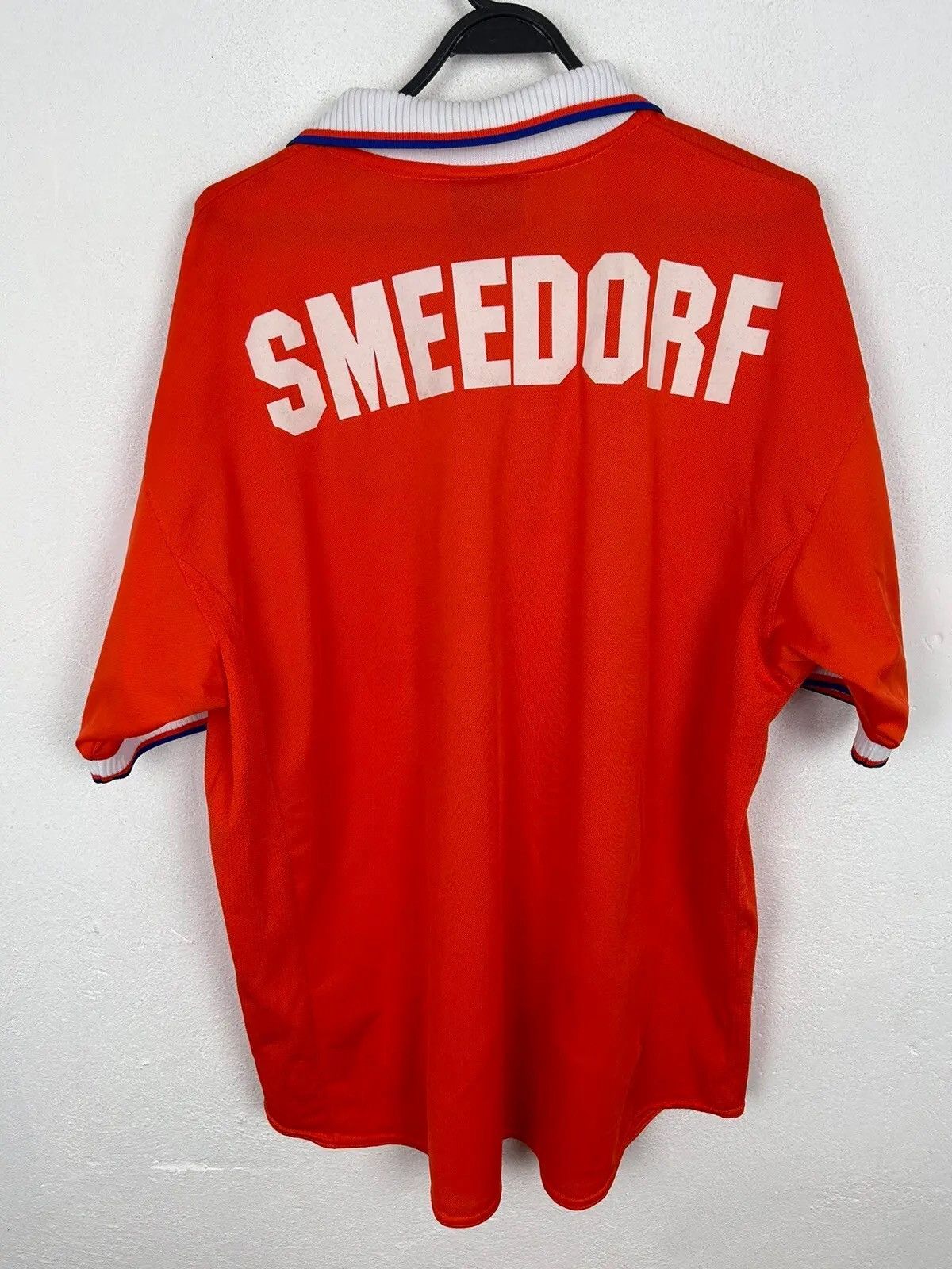 Nike 90s Vintage Nike KNVB Netherlands 1997 Home Kit Jersey Size US XXL / EU 58 / 5 - 7 Thumbnail