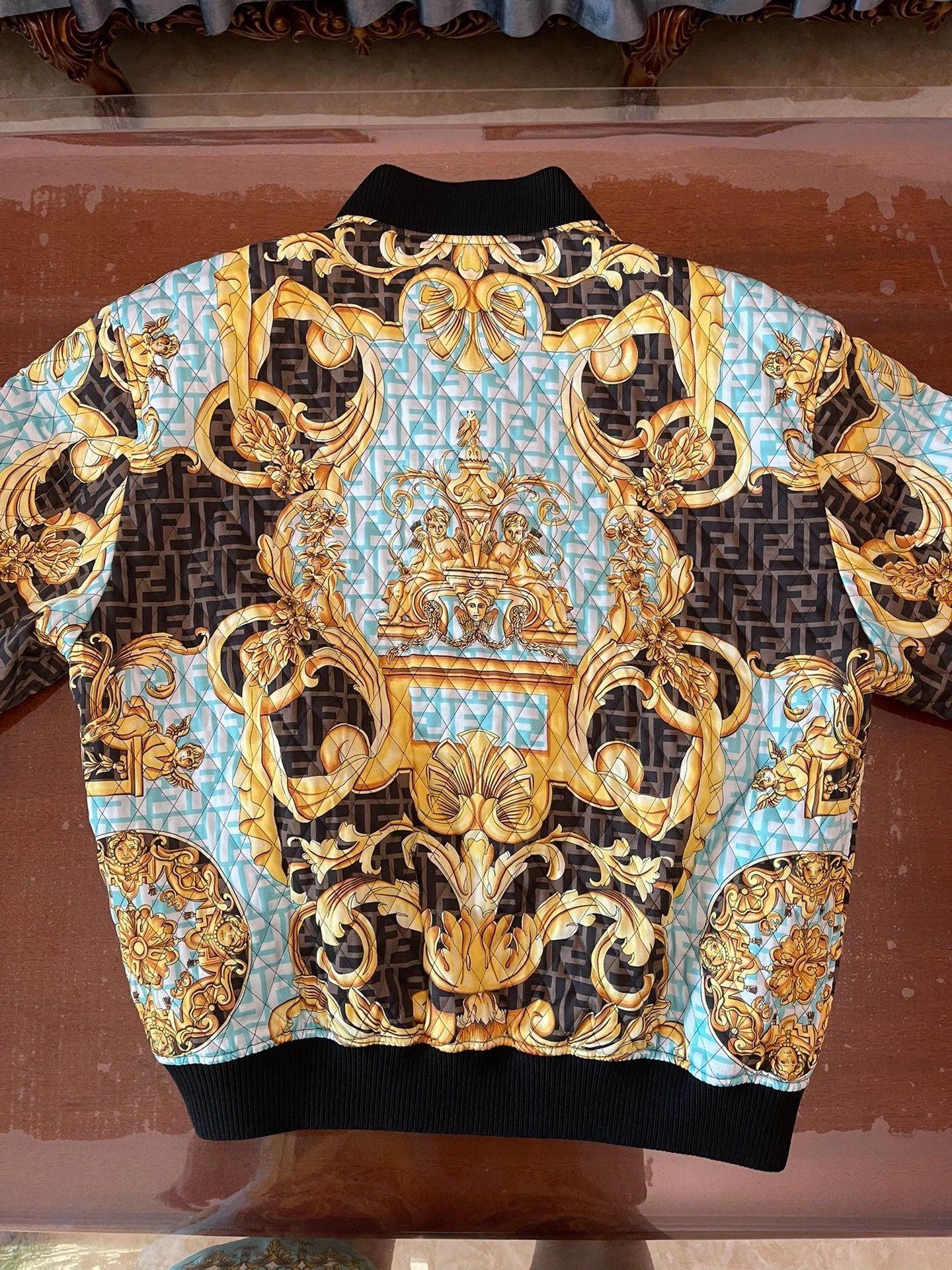Versace Versace x Fendi Silk FF Jacket 48 New With Tags Size US M / EU 48-50 / 2 - 2 Thumbnail