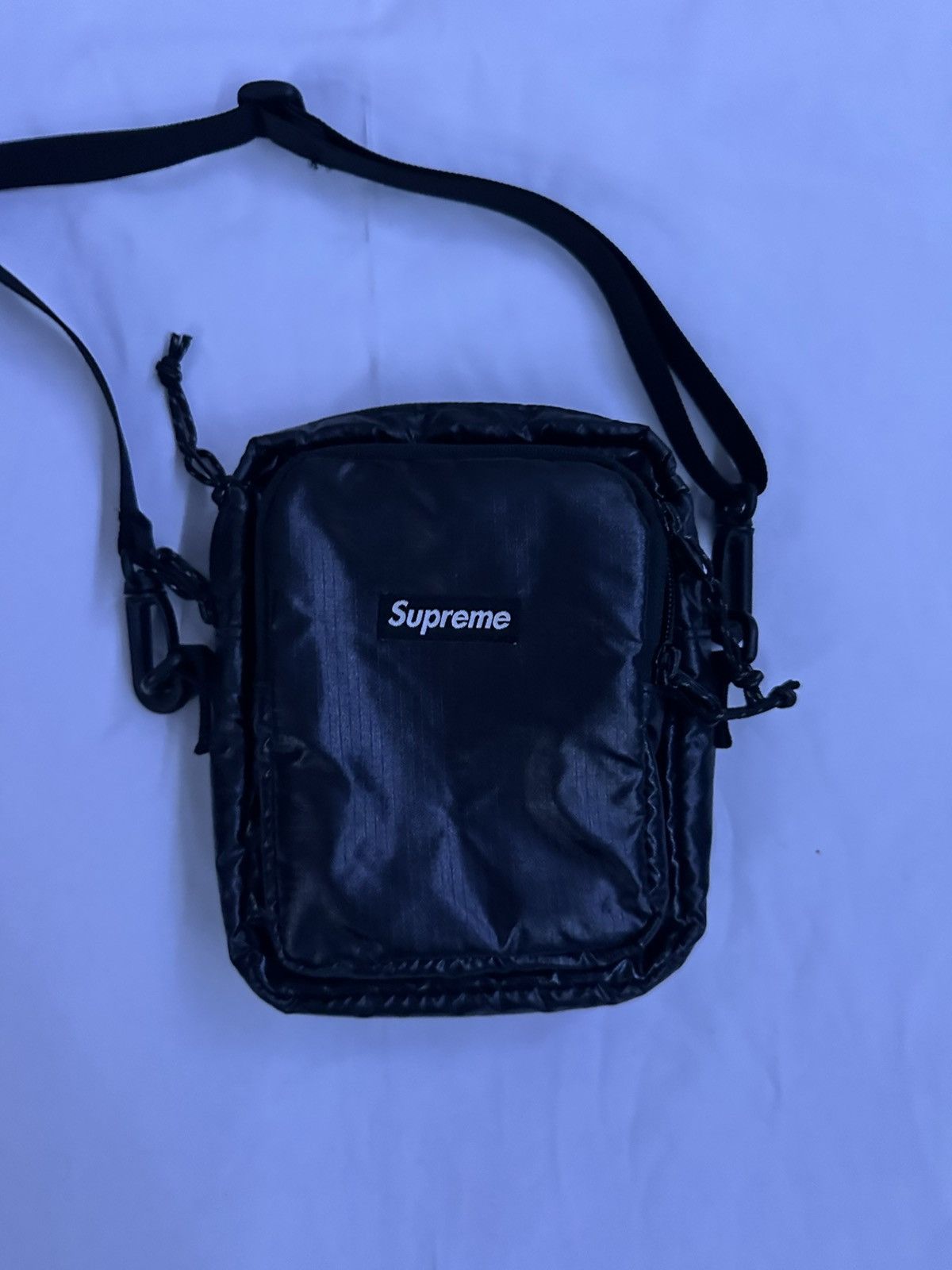 Supreme black supreme side bag FW17 Size ONE SIZE - 2 Thumbnail