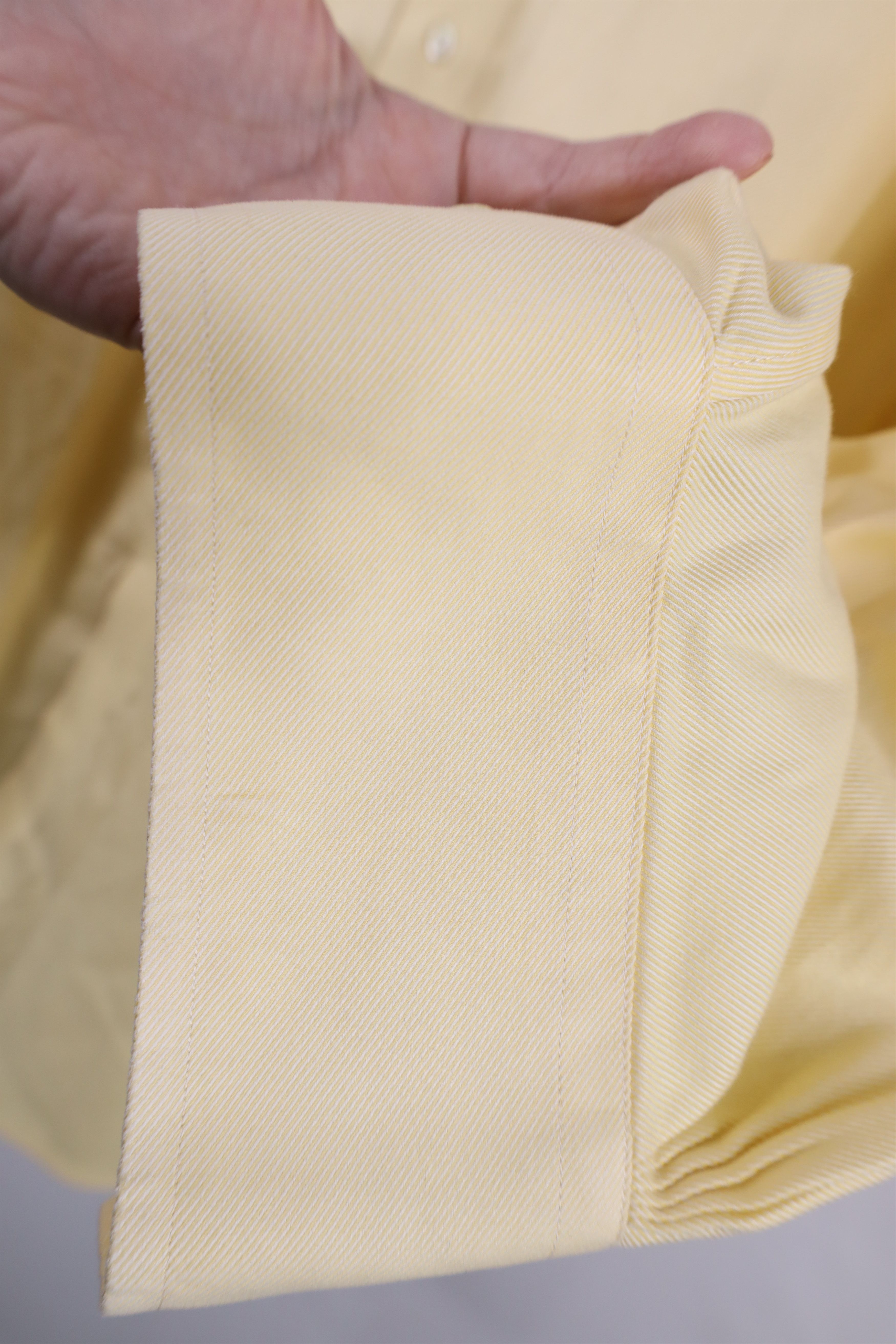Brooks Brothers Vintage 90s Brooks Brothers Button Shirt Yellow Cotton Size US M / EU 48-50 / 2 - 7 Thumbnail