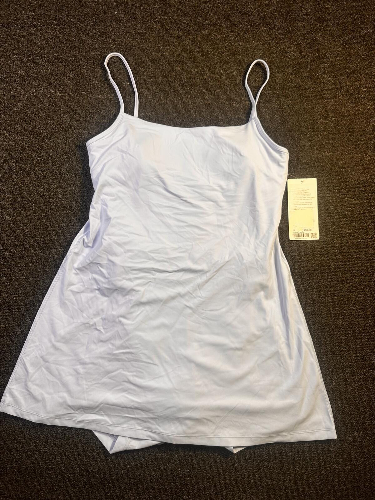 Lululemon Lululemon Align Cami Strap Dress Light Blue Sz 14 Size 36" / US 14 / IT 50 - 1 Thumbnail