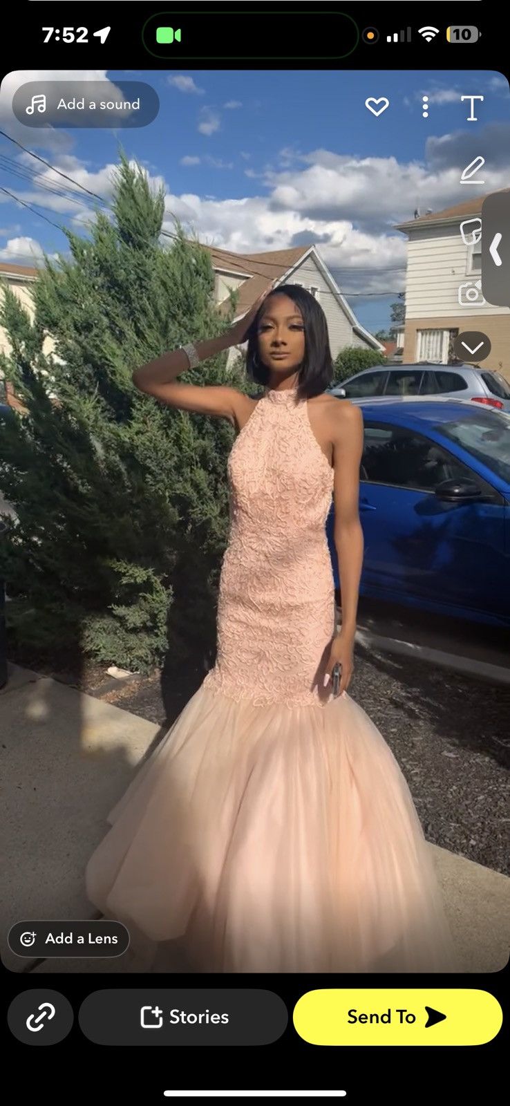 Vintage LADIES PROM IS COMING UP Size S / US 4 / IT 40 - 2 Thumbnail