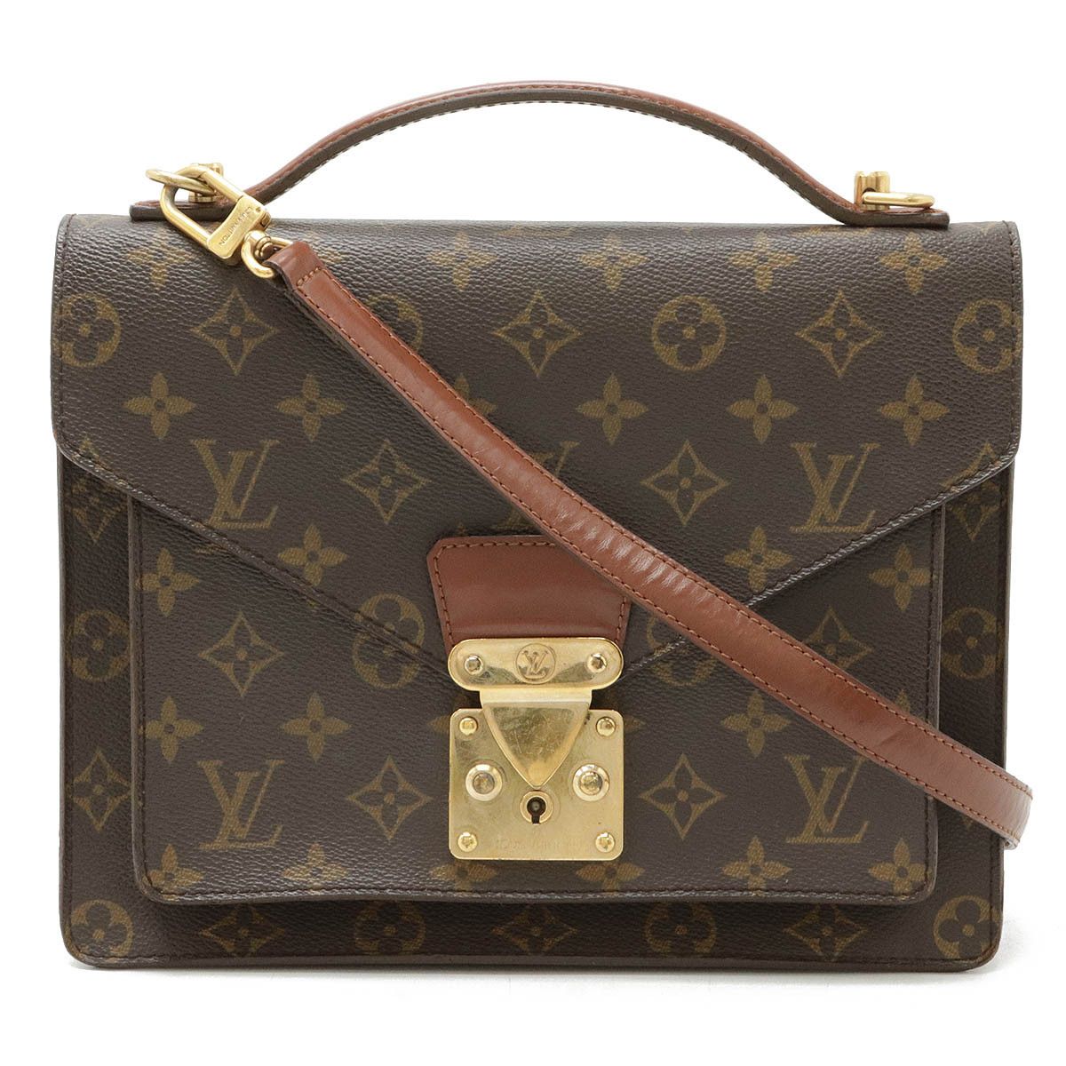 Louis Vuitton Louis Vuitton Louis Vuitton Monogram Monceau 26 Handbag M51187 Canvas Handbag M51187 in Very Good Condition Size ONE SIZE - 1 Thumbnail