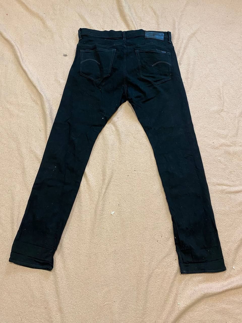 G-Star G-Star Skinny Jeans Slim Fit Black Straight Leg Denim Size US 38 / EU 54 - 15 Thumbnail