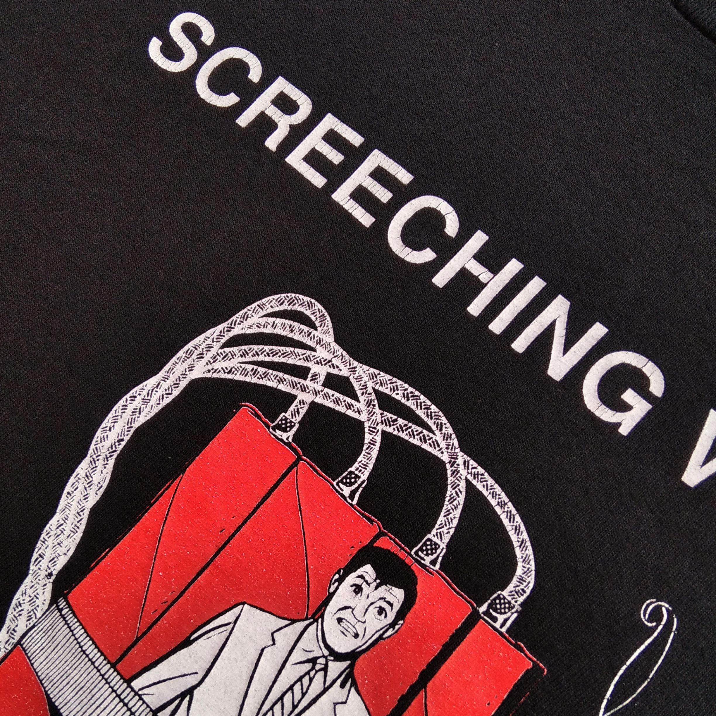 Band Tees Vintage Early 00's SCREECHING WEASEL "Wiggle" T-Shirt Size US M / EU 48-50 / 2 - 3 Thumbnail