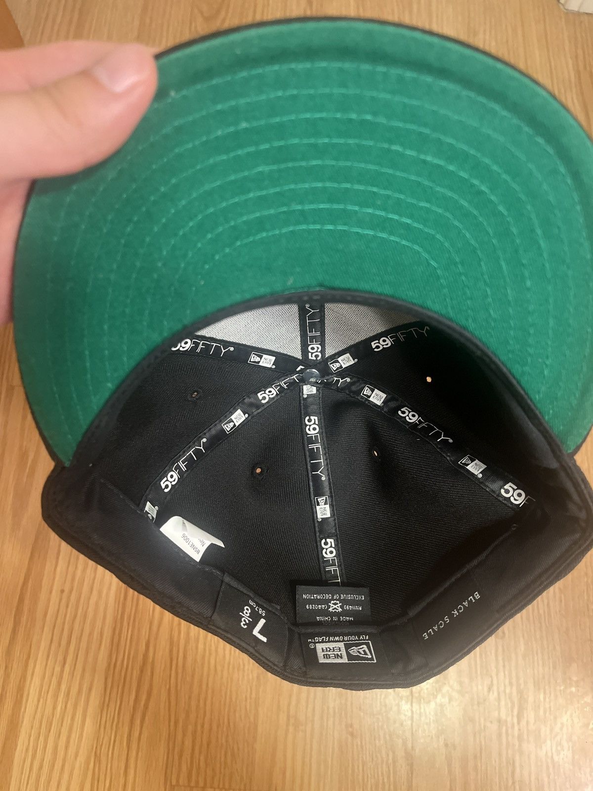 Black Scale × New Era 2012 *NEVER WORN* fitted hat Size ONE SIZE - 3 Thumbnail