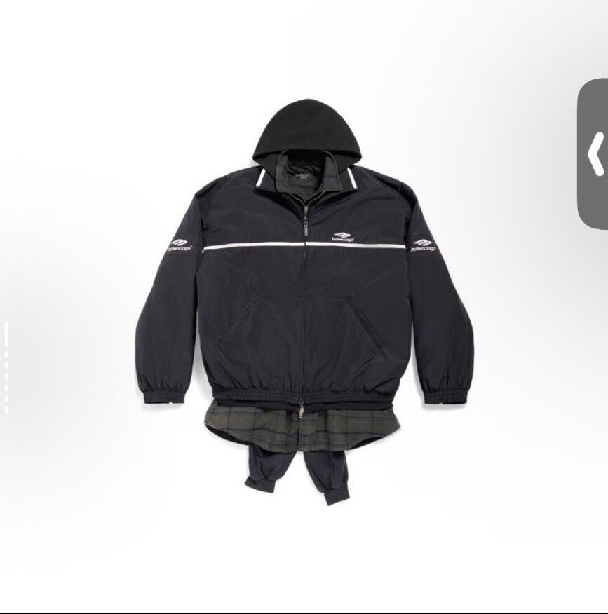 Balenciaga balenciaga heavy winter jacket with hood Size US M / EU 48-50 / 2 - 1 Thumbnail