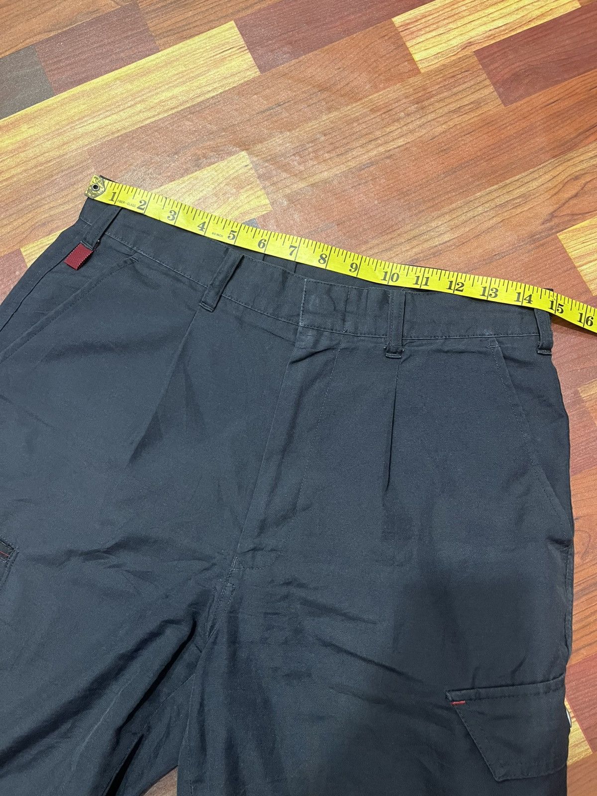 Kansai Yamamoto Kansai Uniform Cargo Pants Black Tactical Work Size US 30 / EU 46 - 10 Thumbnail