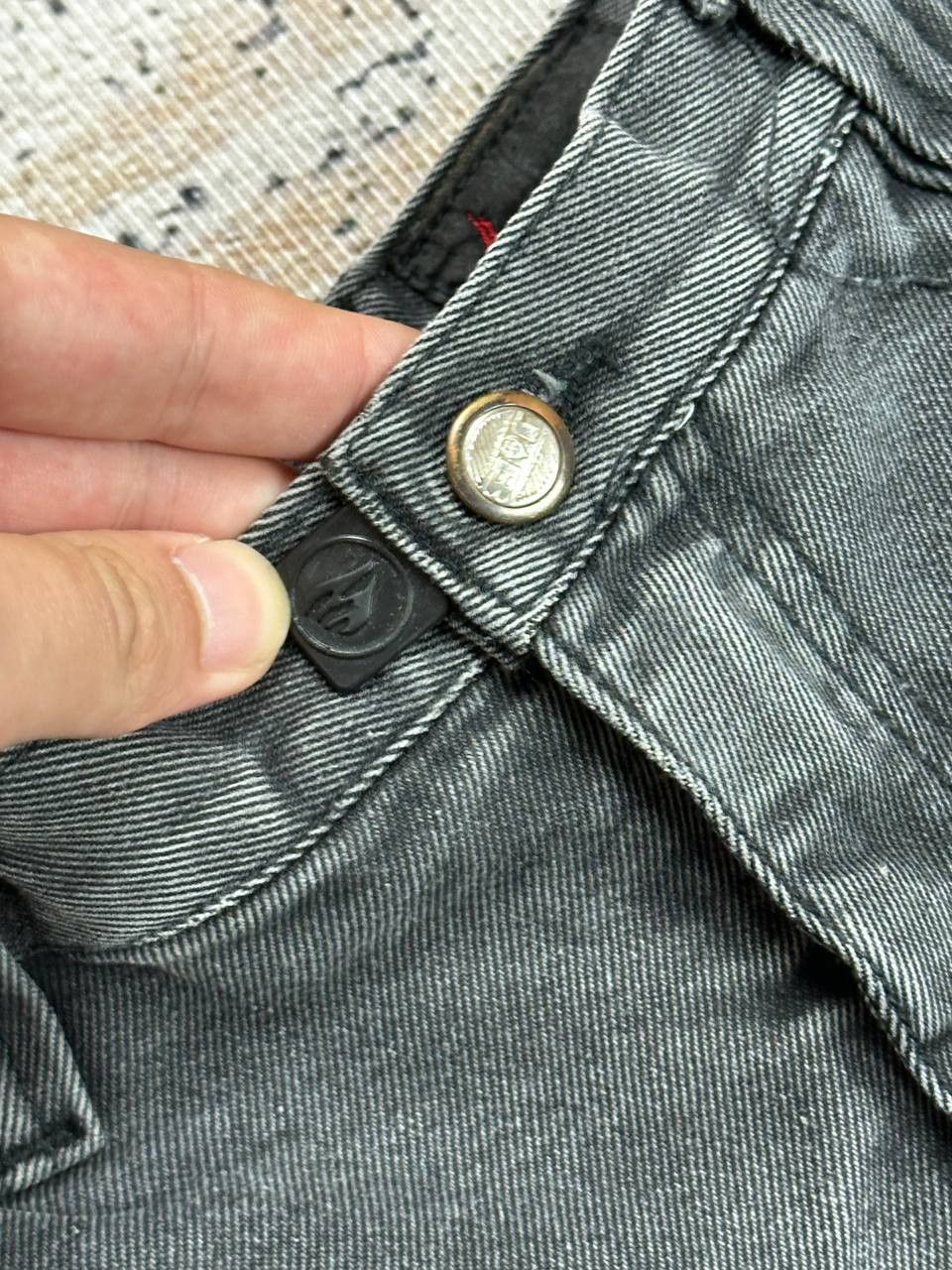 Vintage Vintage Johnny Blaze Faded Grey Baggy Jeans Size US 36 / EU 52 - 8 Thumbnail