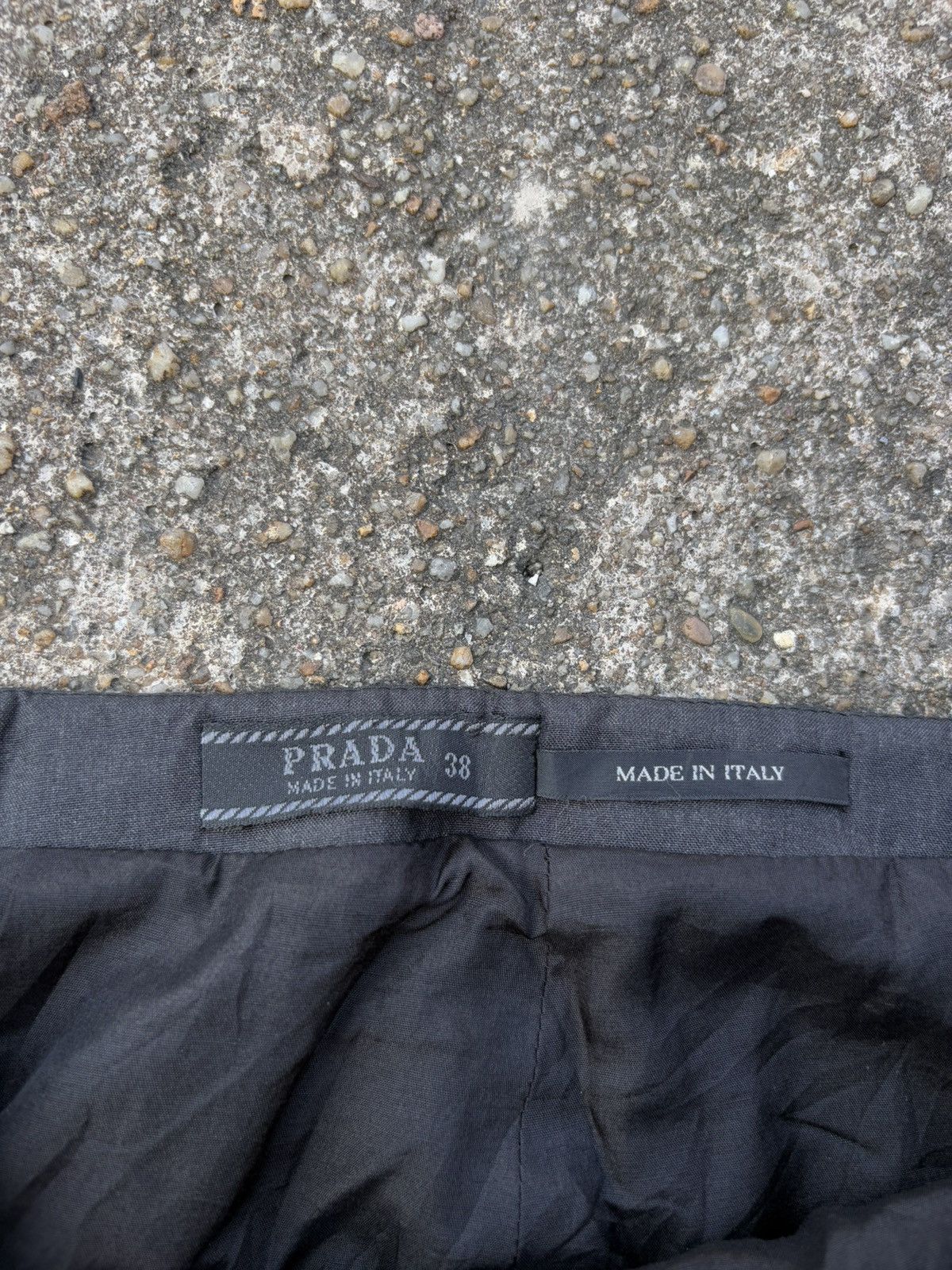 Prada Vintage Prada Silk Pant Waist 25 Size 26" / US 2 / IT 38 - 2 Thumbnail