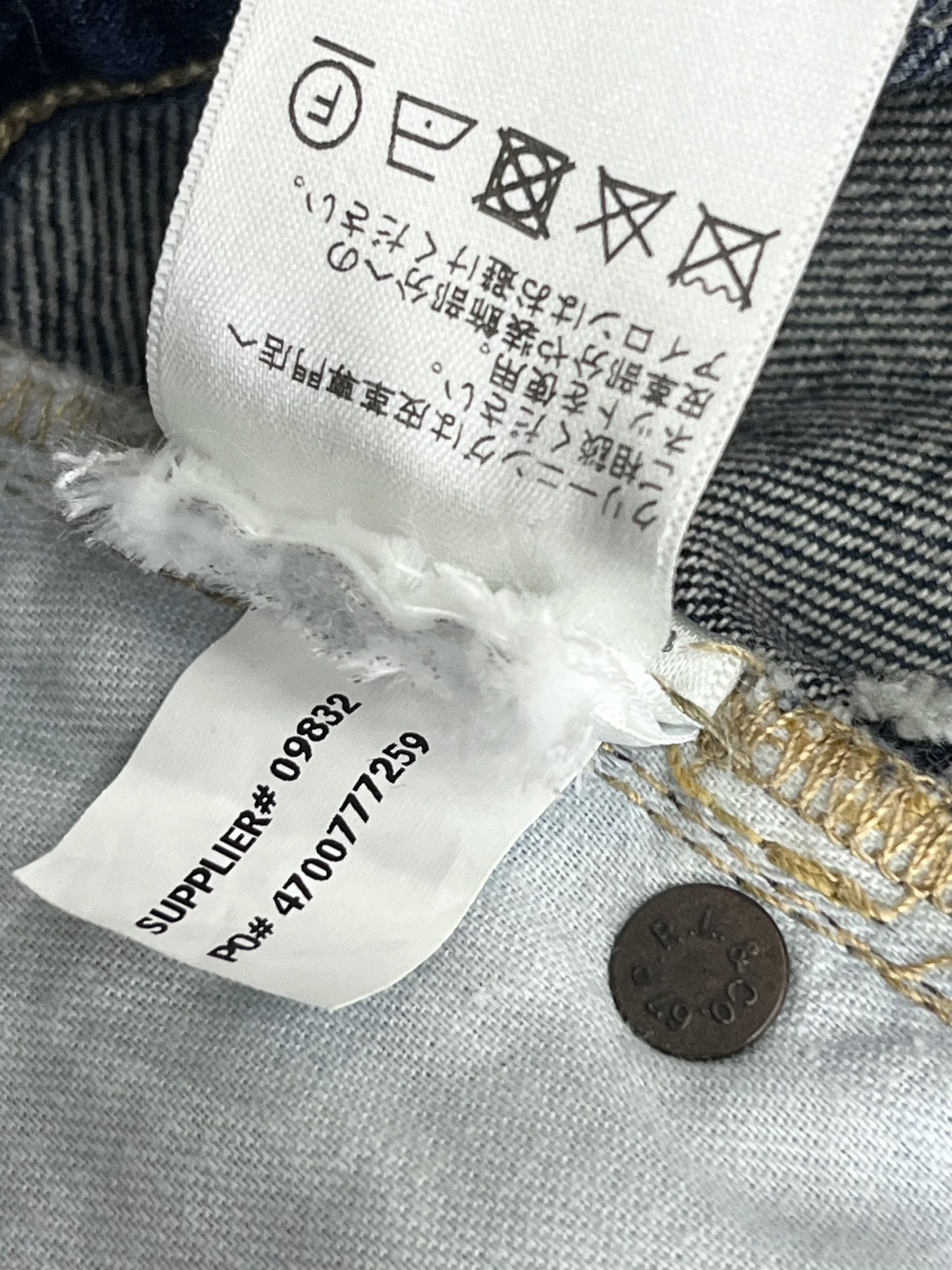 Polo Ralph Lauren 🔥POLO RALPH LAUREN Astor Slim Boyfried Fit Patchwork Denim Size 27" / US 4 / IT 40 - 16 Thumbnail