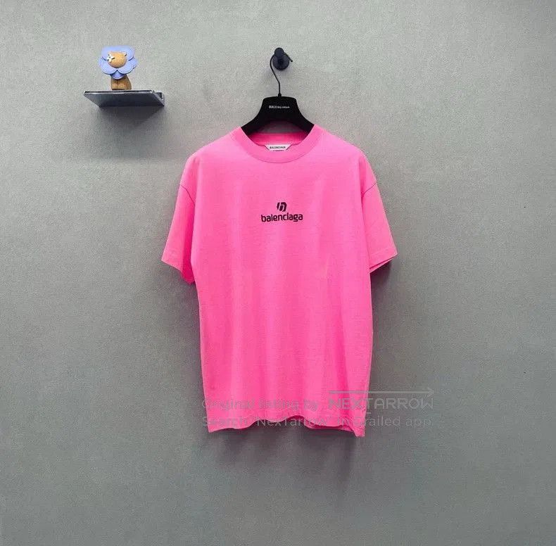 Balenciaga Balenciaga Logo Embroidered Short Sleeve. Size US M / EU 48-50 / 2 - 1 Thumbnail