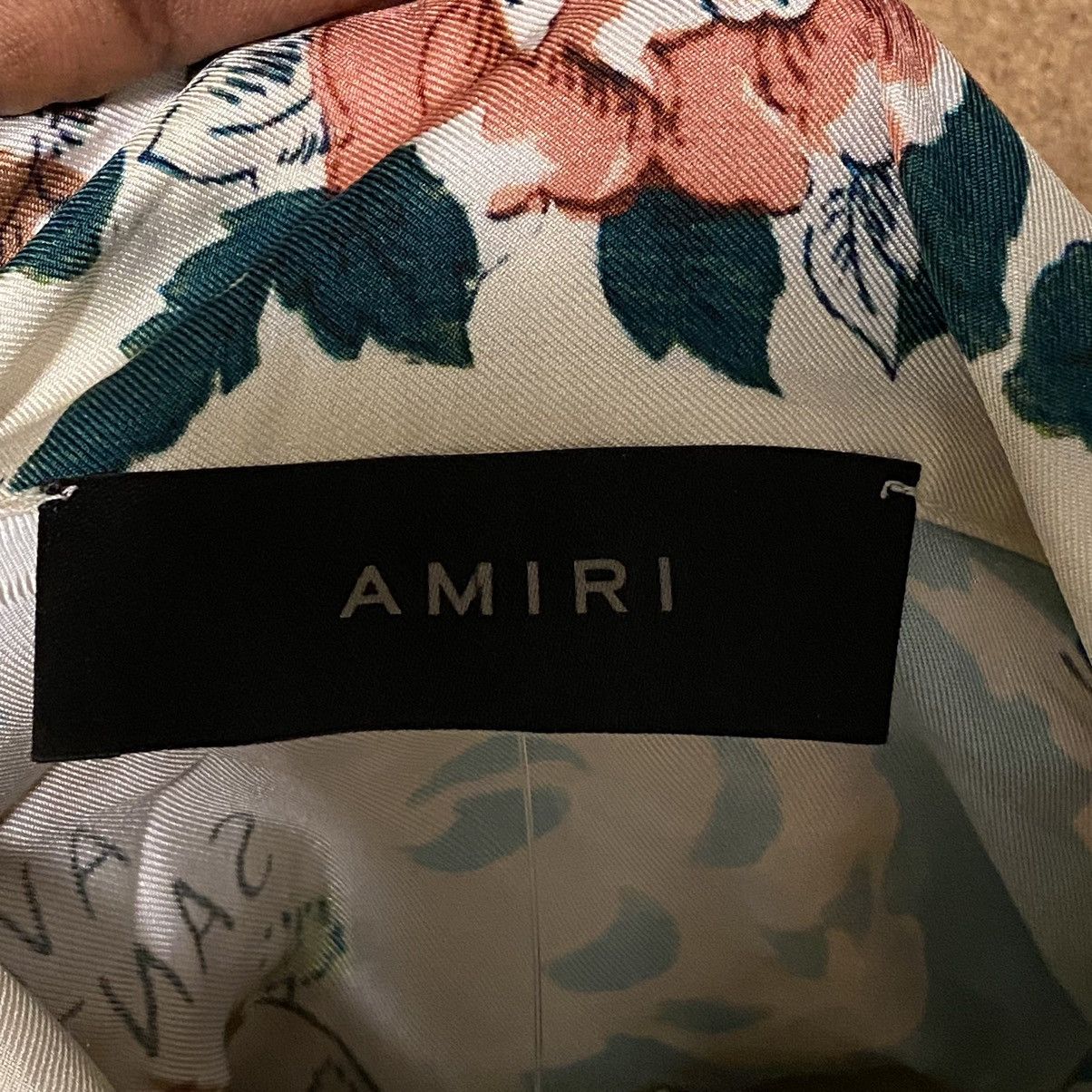 Amiri Amiri Silk California Bowling Shirt Size US L / EU 52-54 / 3 - 9 Thumbnail