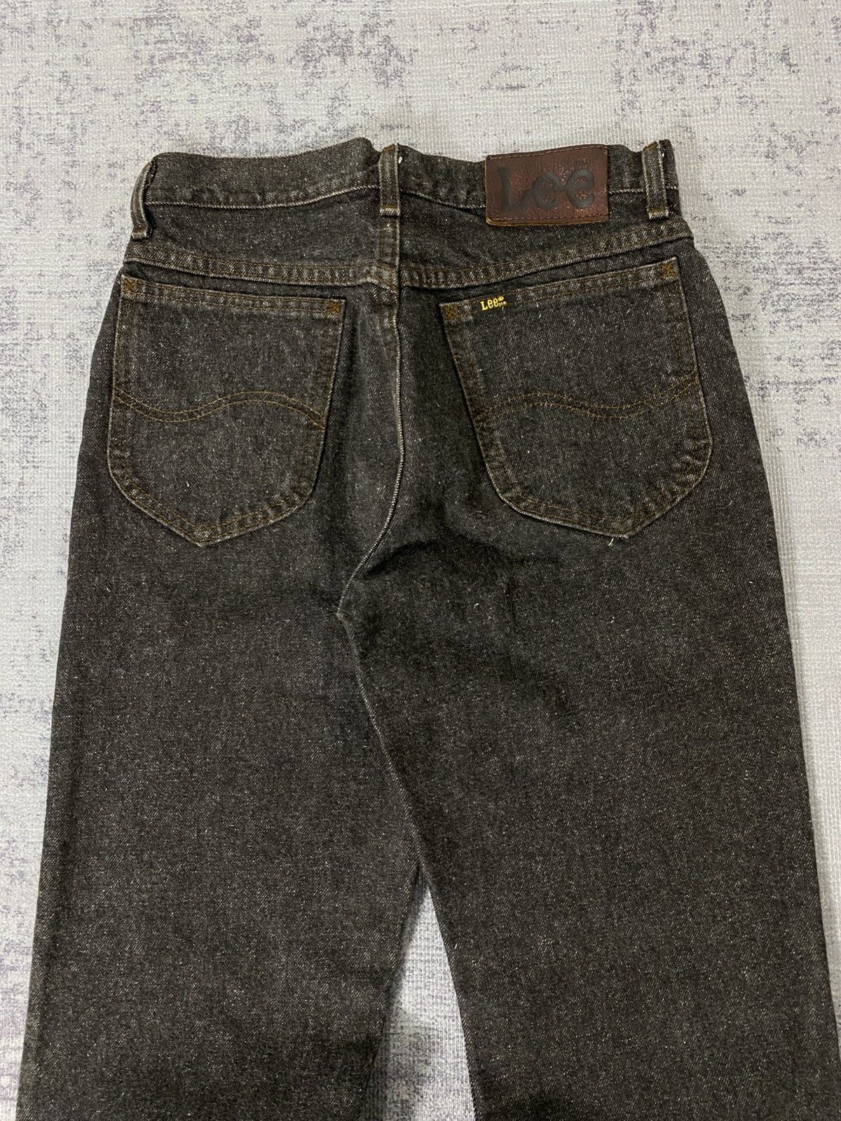 Lee Vintage 90s lee stoneblack reguler jeans Size US 28 / EU 44 - 7 Thumbnail