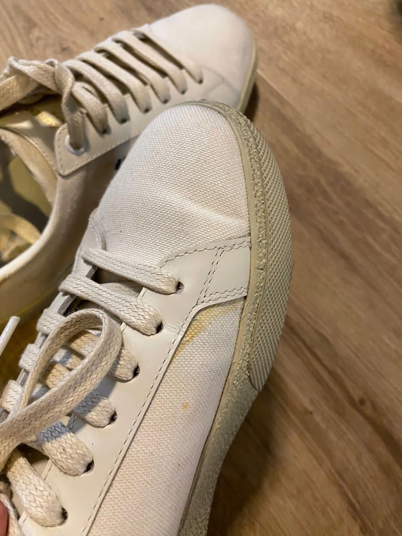 Saint Laurent Paris Saint Laurent Logo sneakers canvas Size US 5 / IT 35 - 9 Thumbnail