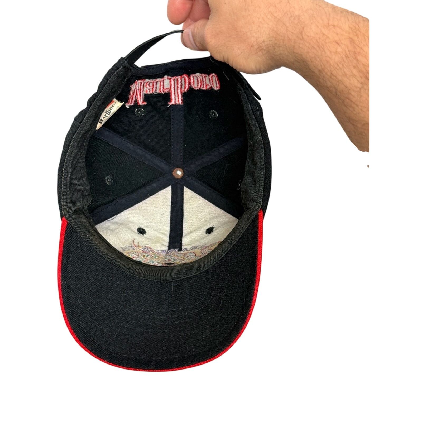 Marlboro Vintage Marlboro Adventure Team Wool Hat Cap Snake Pass 90s Size ONE SIZE - 6 Thumbnail
