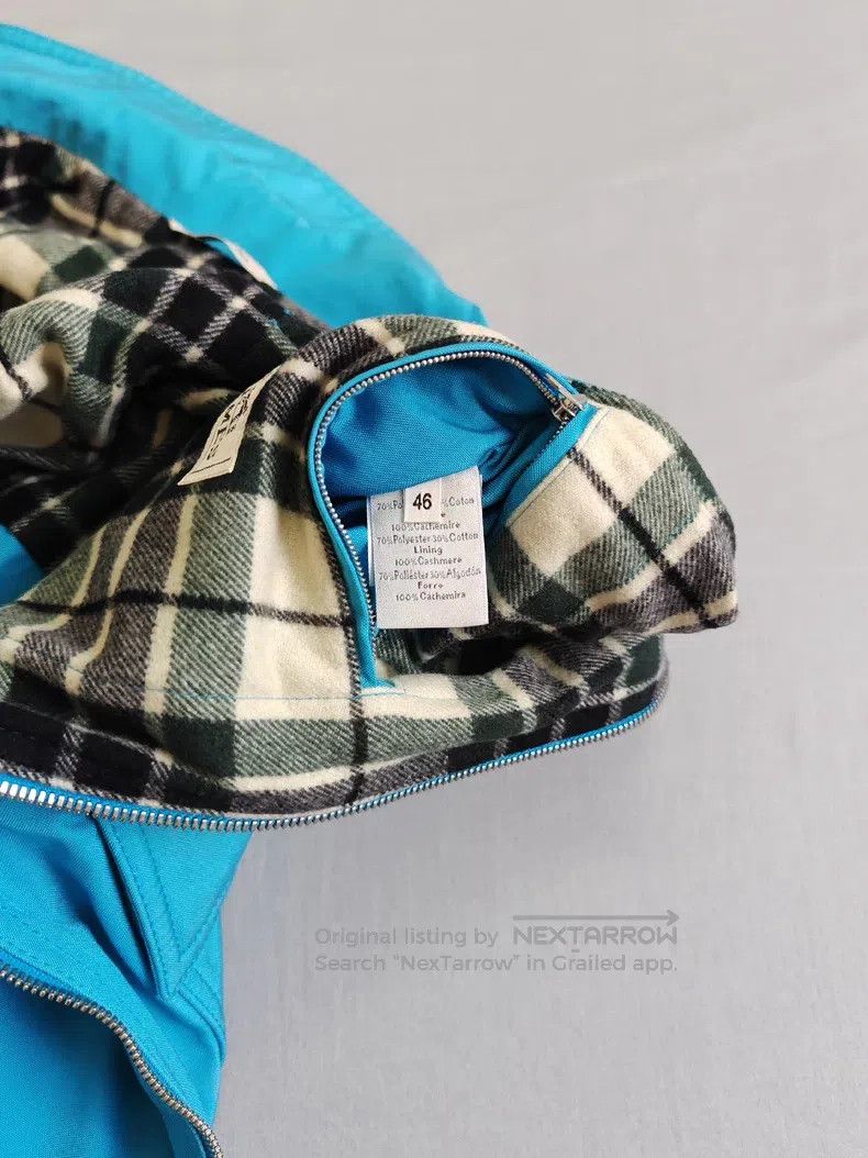 Hermes Hermes Men's vest jacket, light blue, fully lined with 100 Size US S / EU 44-46 / 1 - 6 Thumbnail