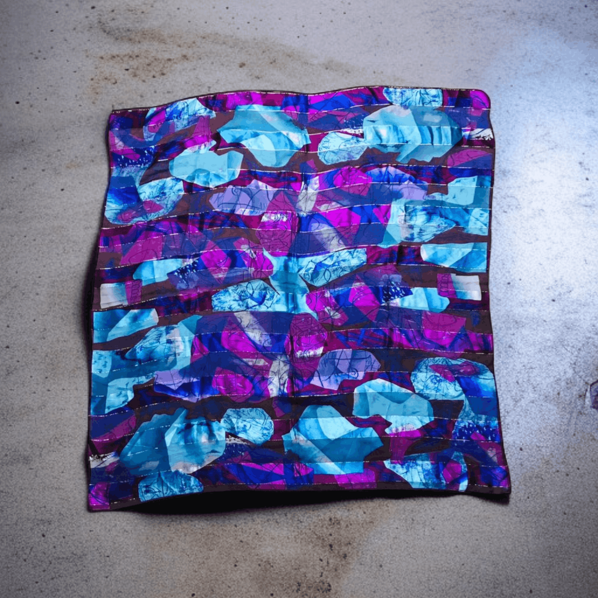 Other Rare Picasso Art Multicolor Scarf Size ONE SIZE - 1 Thumbnail