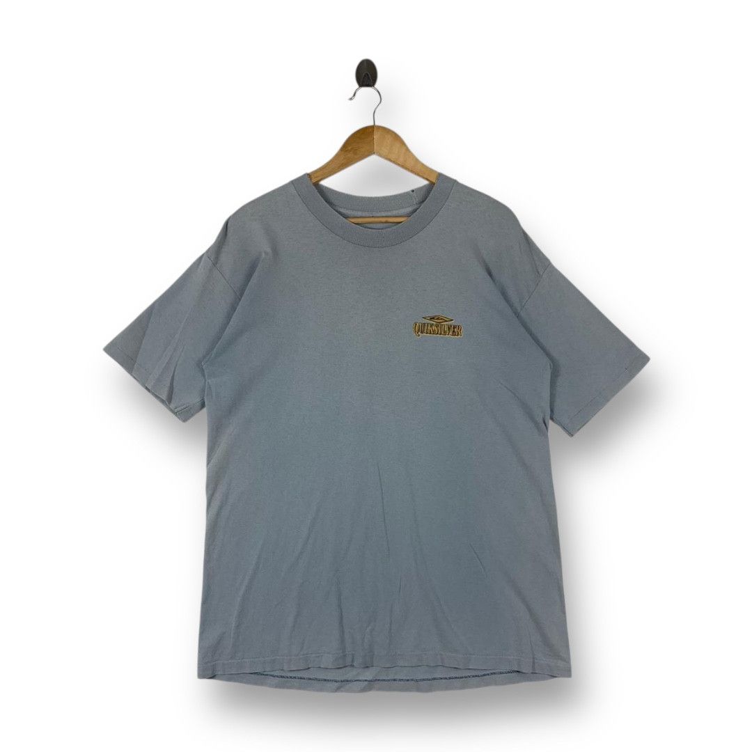 Quiksilver Vintage distressed QUIKSILVER Surfing back hit tee Size US M / EU 48-50 / 2 - 2 Thumbnail