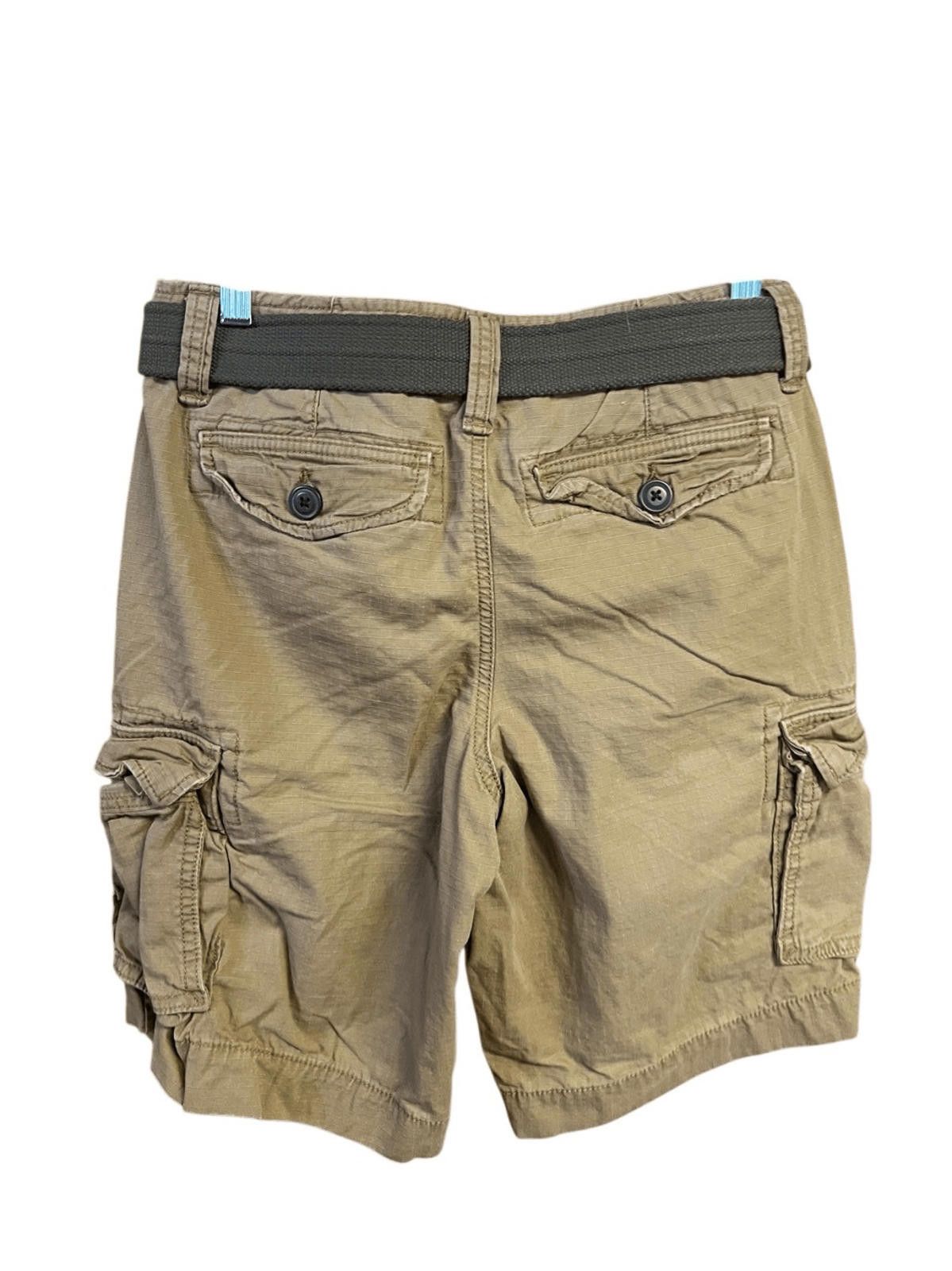 Aeropostale Aeropostale Belted Cargo Shorts Sz 27 NWOT Size US 27 - 2 Thumbnail