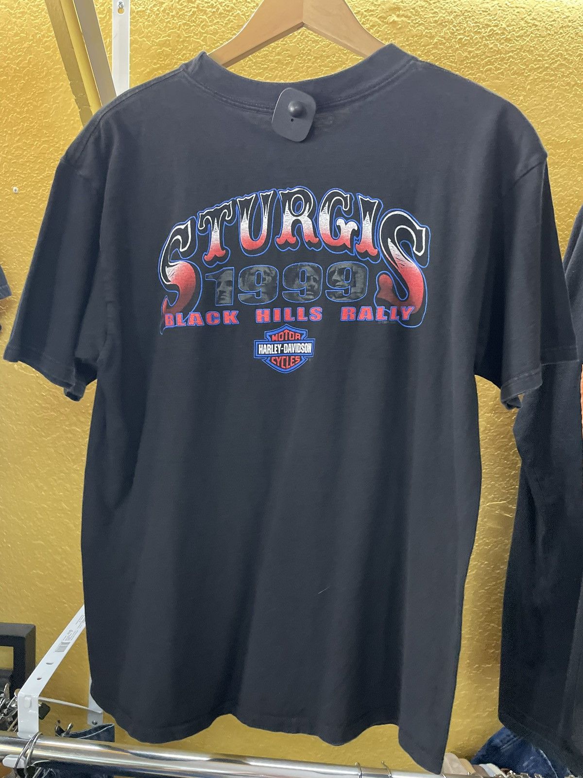Harley Davidson × Vintage Harley Davidson Sturgis Black Hills Rally 1999 Mt Rushmore Size US L / EU 52-54 / 3 - 2 Thumbnail