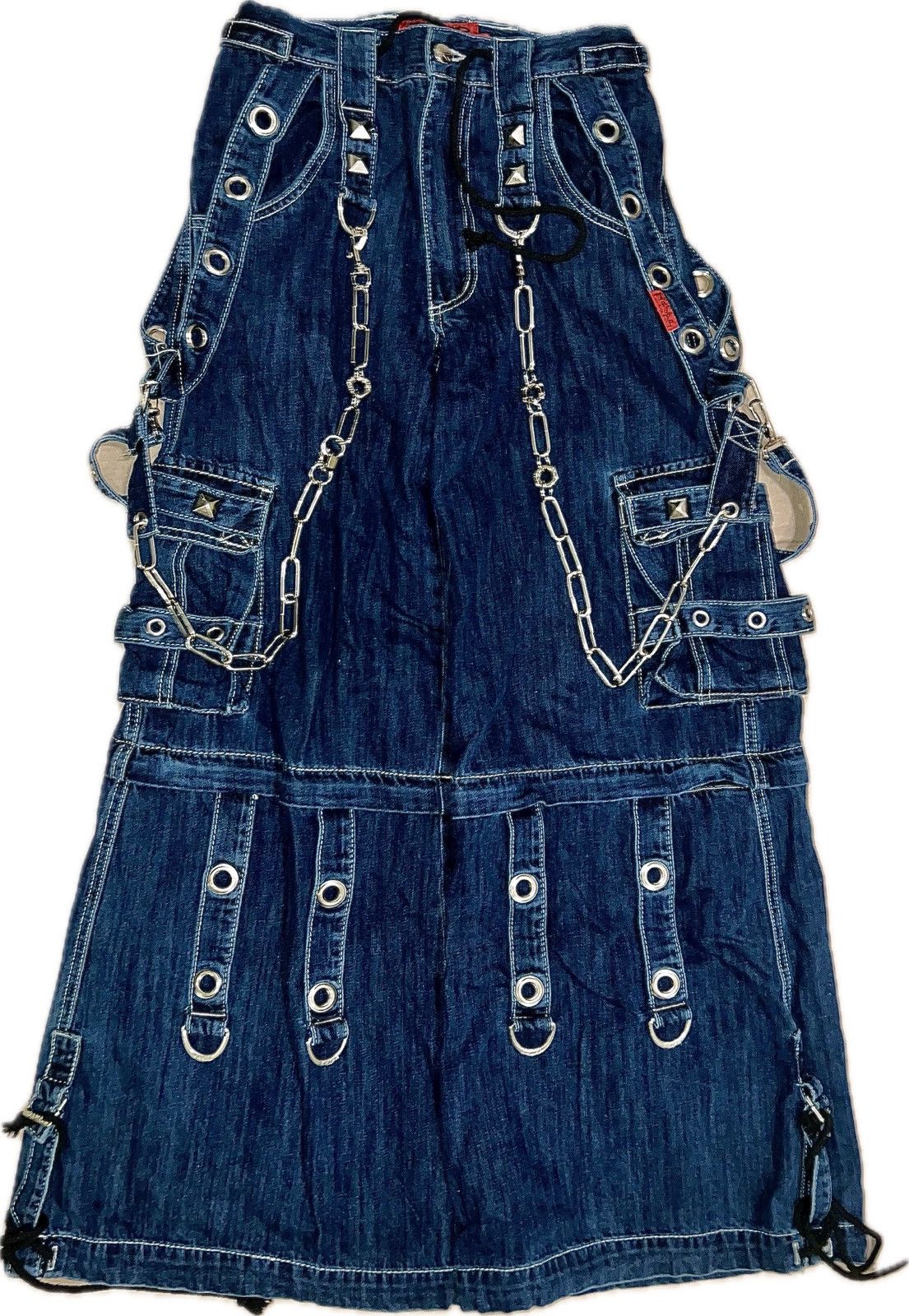 Tripp NYC TRIPP NYC "SUPER O-RING PANT BLUE DENIM" Size US 31 - 1 Thumbnail