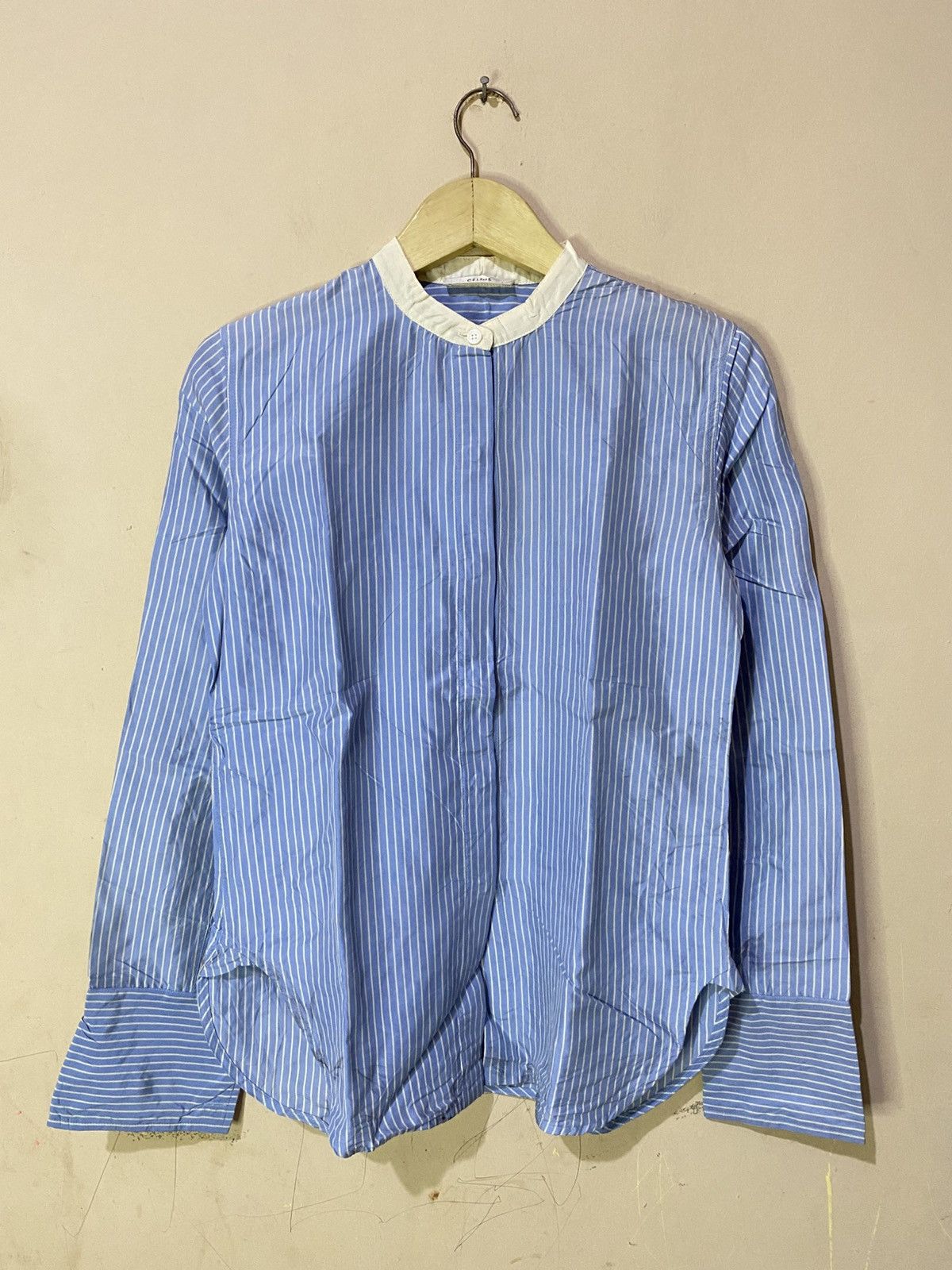 Celine Celine by Phoebe Philo Silk Button Shirt Size XS / US 0-2 / IT 36-38 - 1 Thumbnail