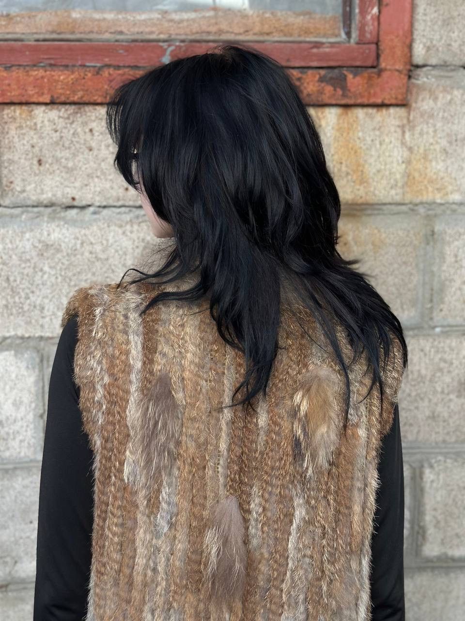 Japanese Brand VTG Japanese Style Women’s Faux Fur Vest Tank Top Y2K Rabbit Size L / US 10 / IT 46 - 8 Thumbnail