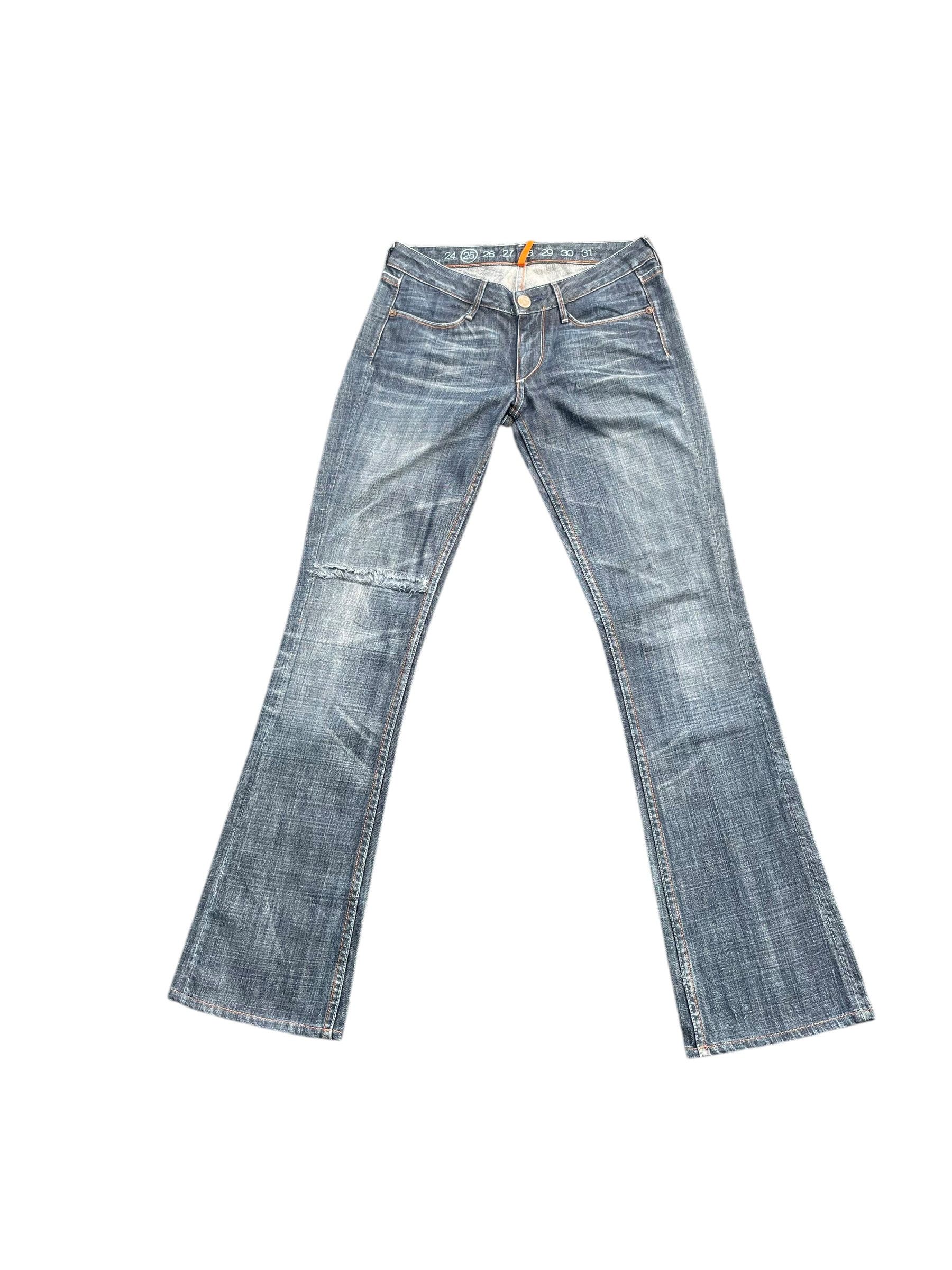 Designer Earnest Sewn Flare Distresed Size 30" / US 8 / IT 44 - 1 Thumbnail