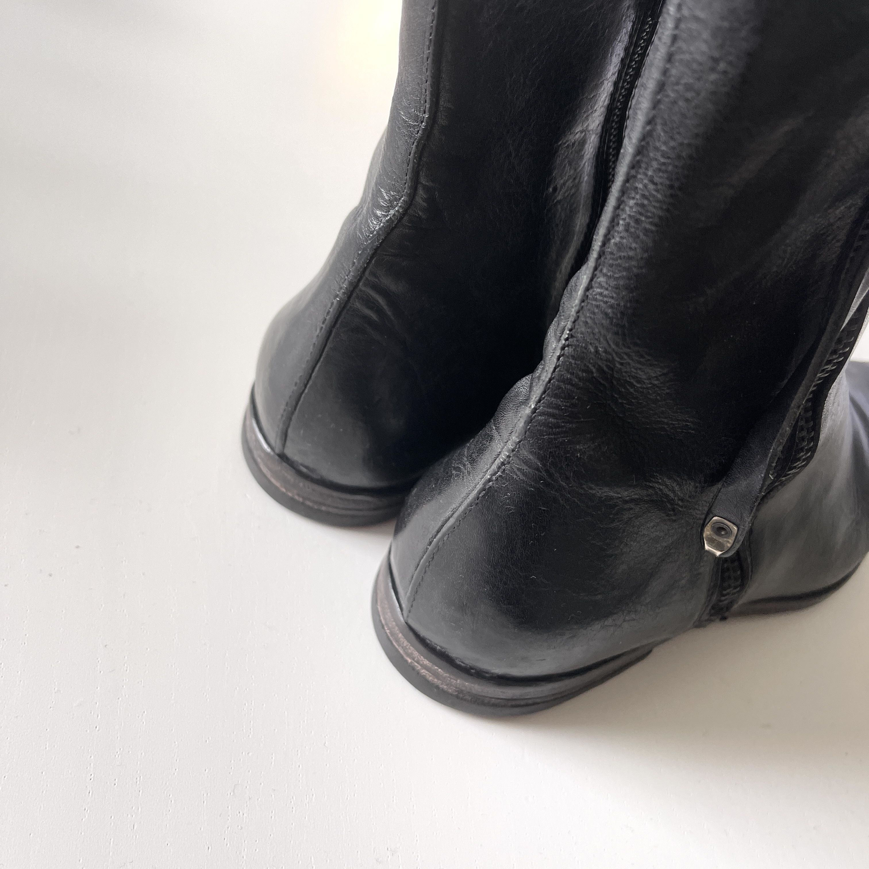 MoMA MOMA black leather Boots size 36 Size US 6 / IT 36 - 3 Thumbnail