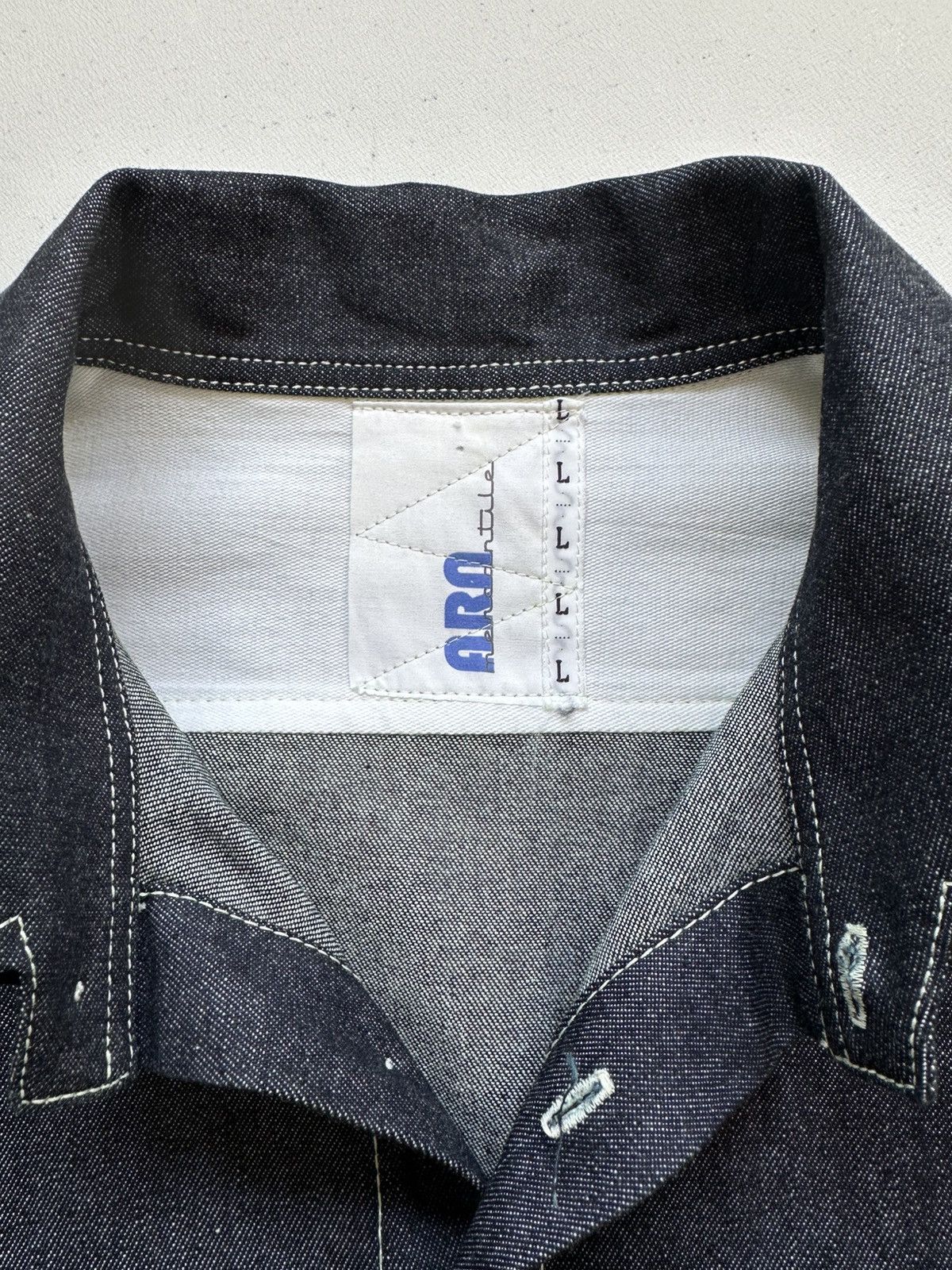 Nigel Cabourn Arn Mercantile Nigel Cabourn Denim Shirt Button Up Size US L / EU 52-54 / 3 - 10 Thumbnail