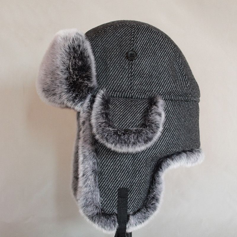 Japanese Brand Russian Winter Bomber Hat Size ONE SIZE - 4 Thumbnail