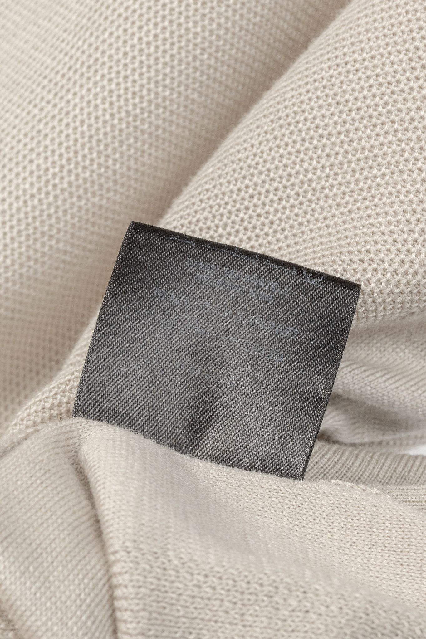 Loro Piana Loro Piana Beige Silk & Cotton Knit Short-Sleeve Sweater Size M / US 6-8 / IT 42-44 - 8 Thumbnail