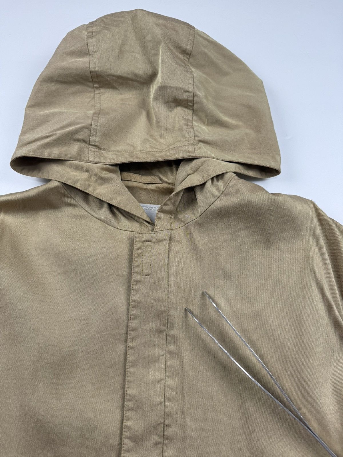 Prada Prada S/S’98 Oversized Hooded Zip Up Jacket Size US M / EU 48-50 / 2 - 8 Thumbnail