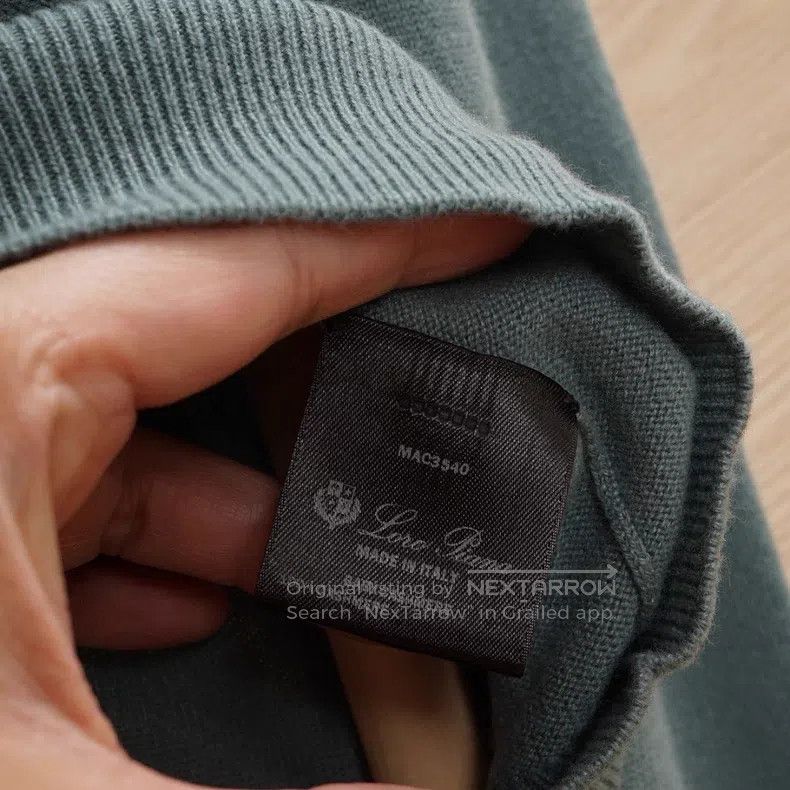 Loro Piana Loro Piana Men's Knitted Polo Size US M / EU 48-50 / 2 - 8 Thumbnail