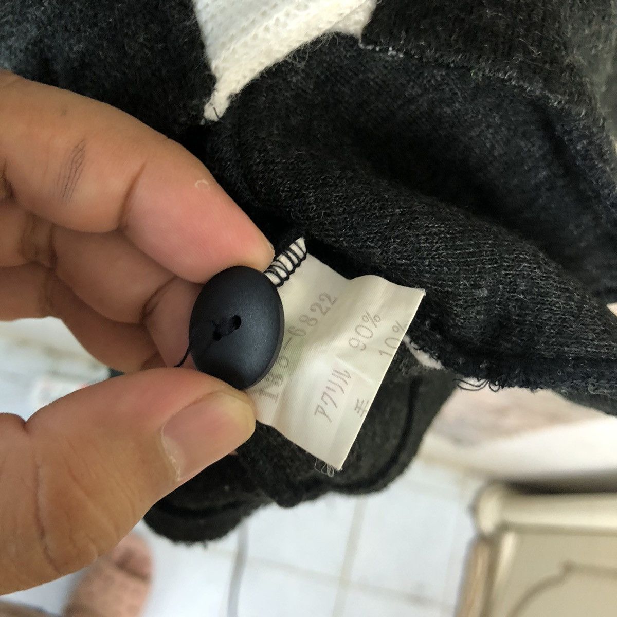 Homespun Knitwear × Japanese Brand The Blue Black japan Cardigan #A868 Size S / US 4 / IT 40 - 12 Thumbnail