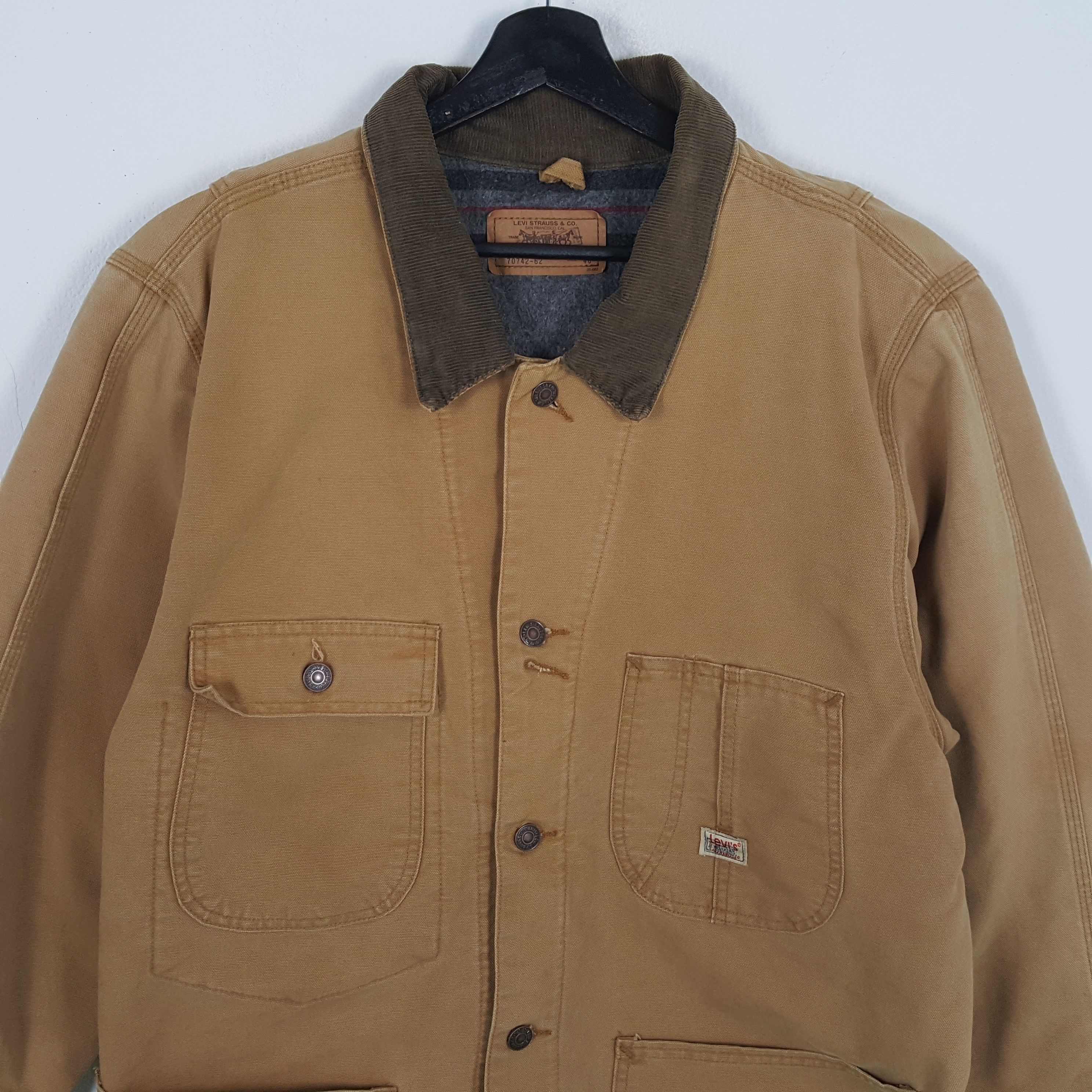 Levi's × Vintage LEVI'S American Winter Workwear Style Jacket Size US XL / EU 56 / 4 - 2 Thumbnail