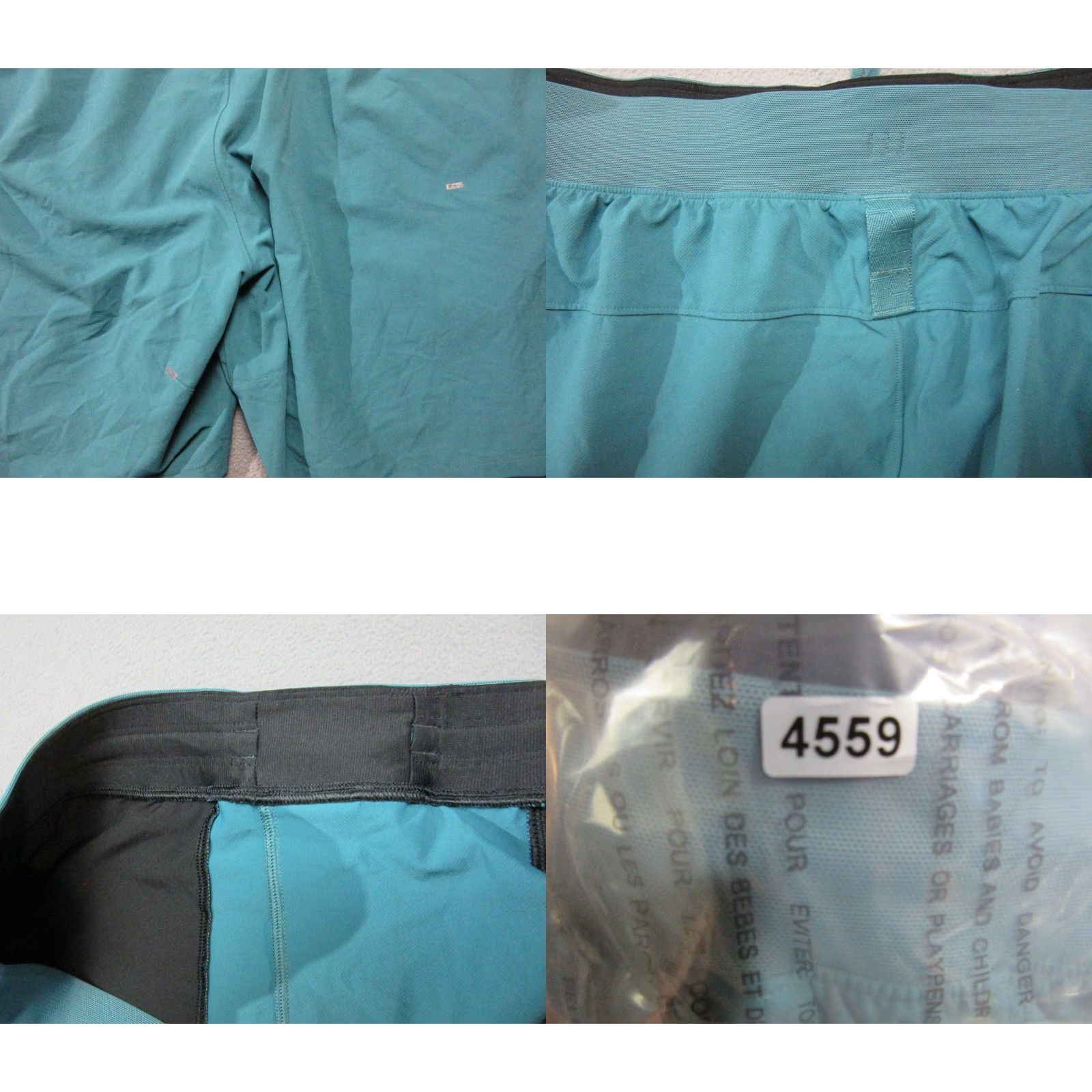 Lululemon Lululemon Shorts Mens 2XL Green License to Train Drawstring Mid Rise Logo Healthy Performance Size US 37 - 9 Thumbnail