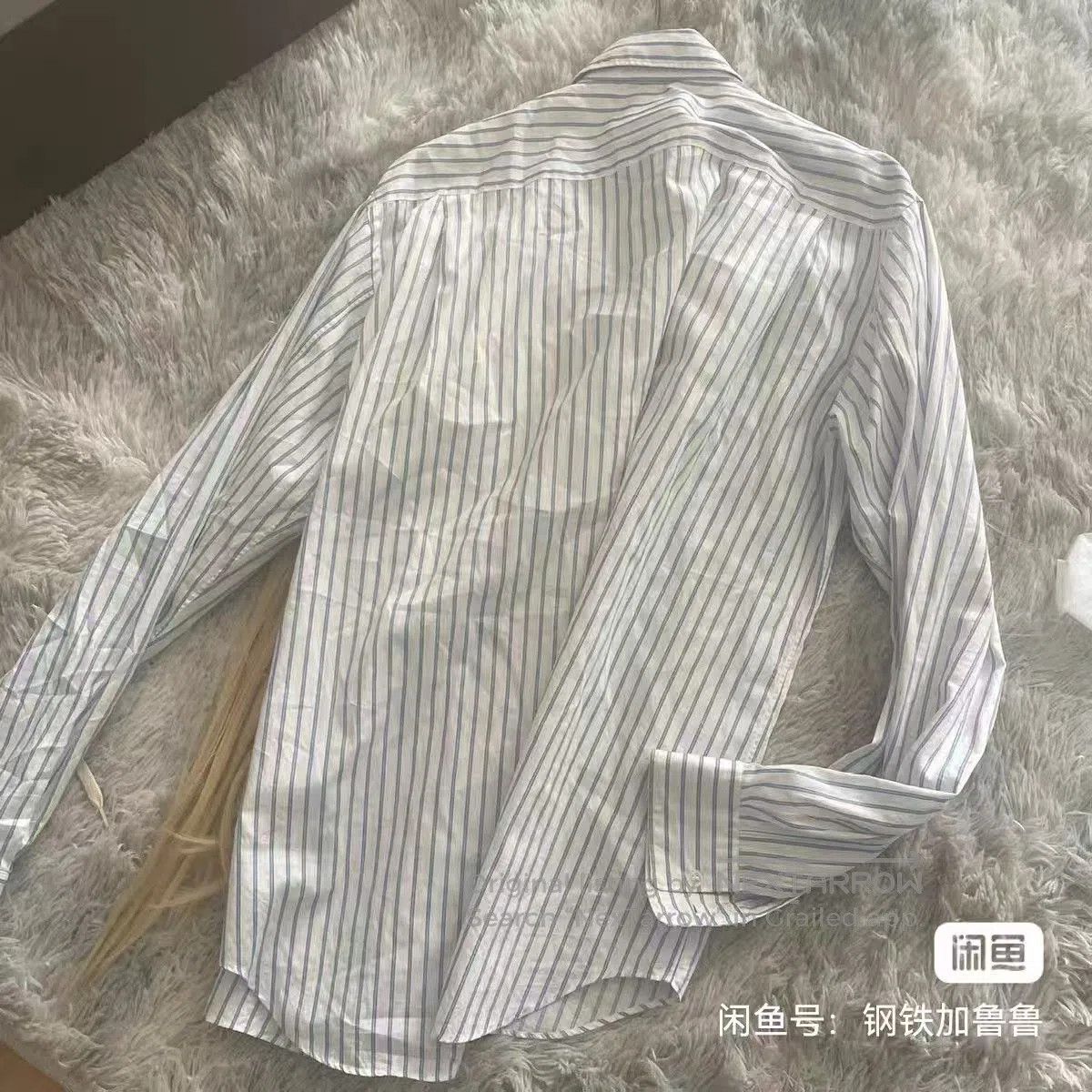 Comme des Garcons Comme Des Garcons CDG Striped Hair Shirt. Size US M / EU 48-50 / 2 - 2 Thumbnail