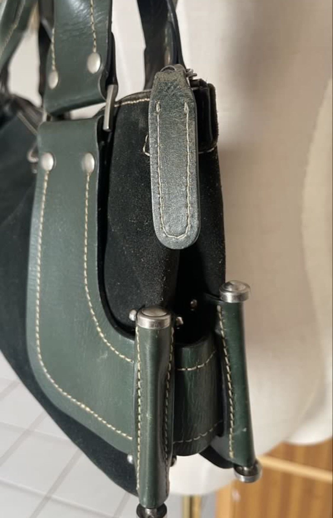 Miu Miu Miu miu suede leather bag Size ONE SIZE - 9 Thumbnail