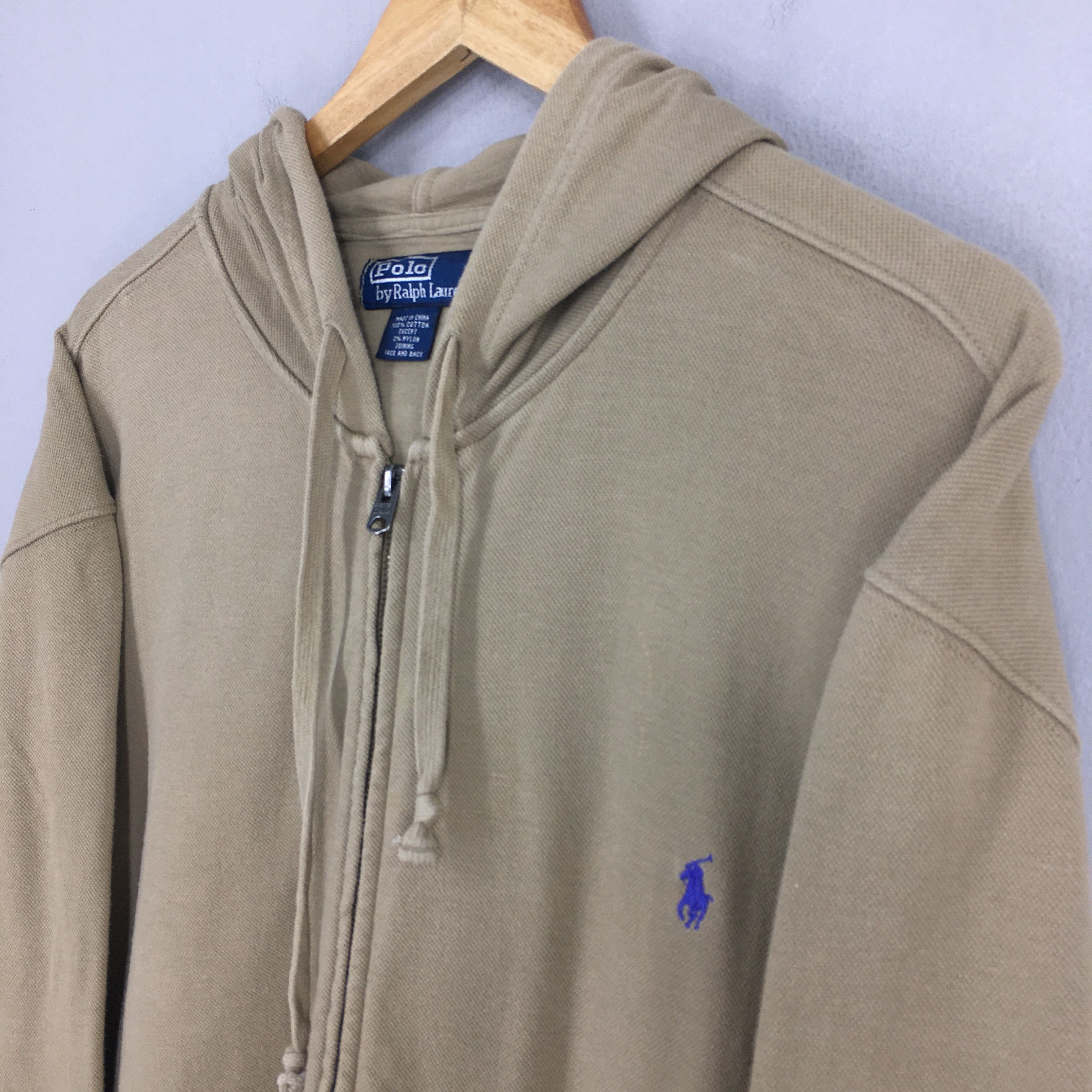 Polo Ralph Lauren Vintage Polo Ralph Lauren Zipper Hoodie Sweatshirt XLarge Size US XL / EU 56 / 4 - 3 Thumbnail