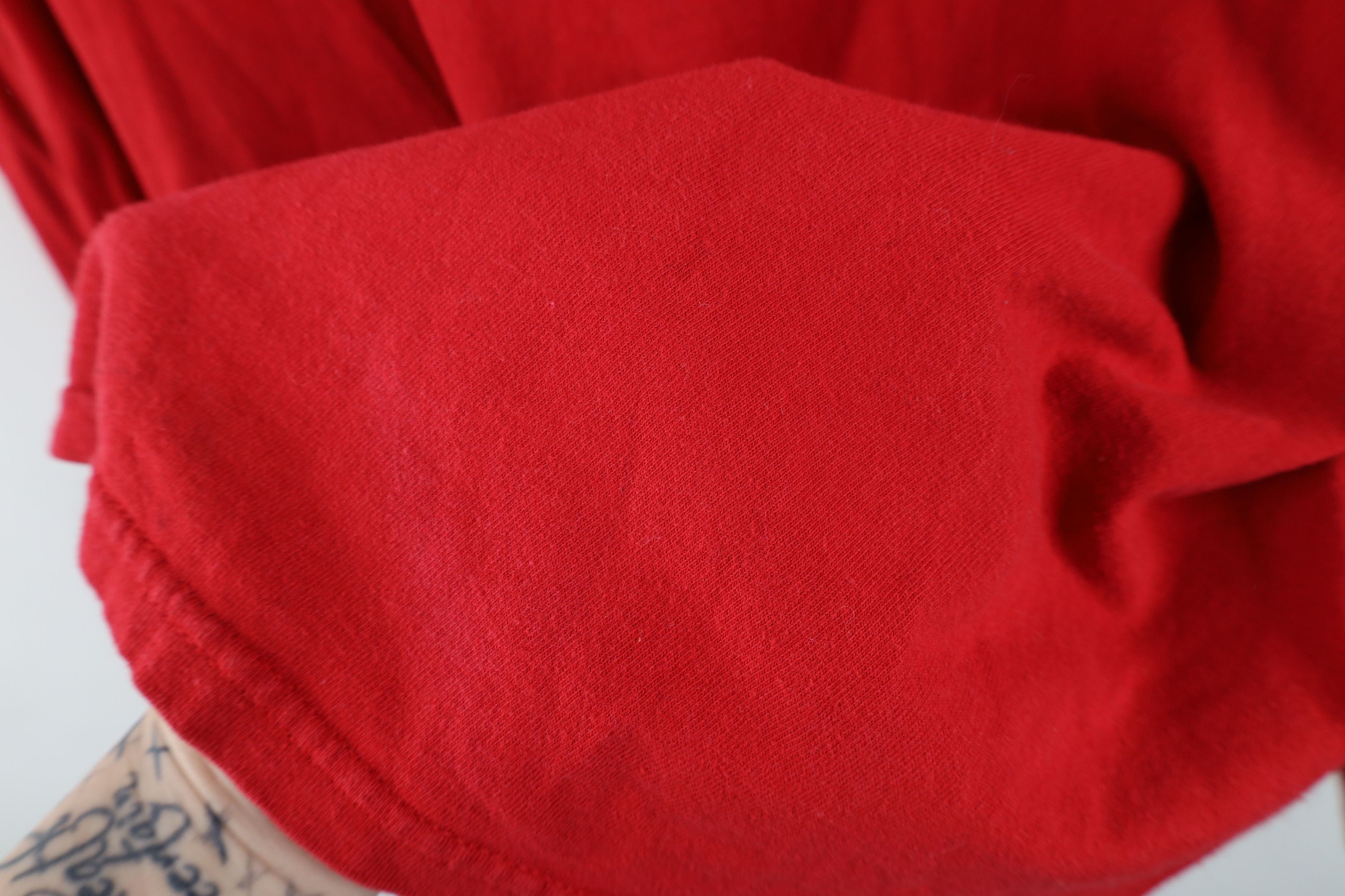 Nautica Vintage 90s Nautica Spell Out Long Sleeve T-Shirt Red Size US M / EU 48-50 / 2 - 9 Thumbnail